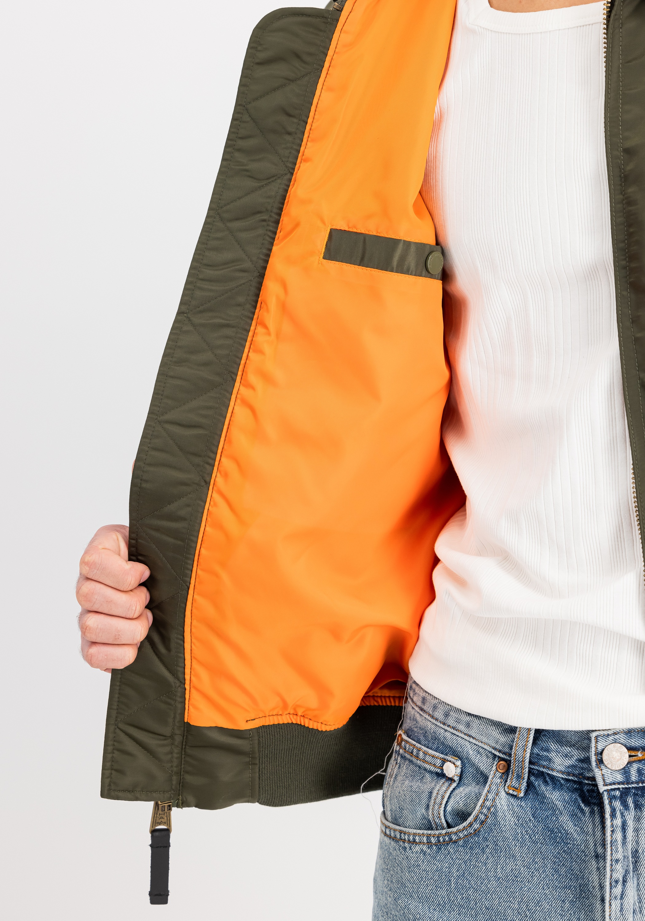 Alpha Industries Bomberjacke »Alpha Industries Men - Bomber Jackets Flying Tigers CWU«