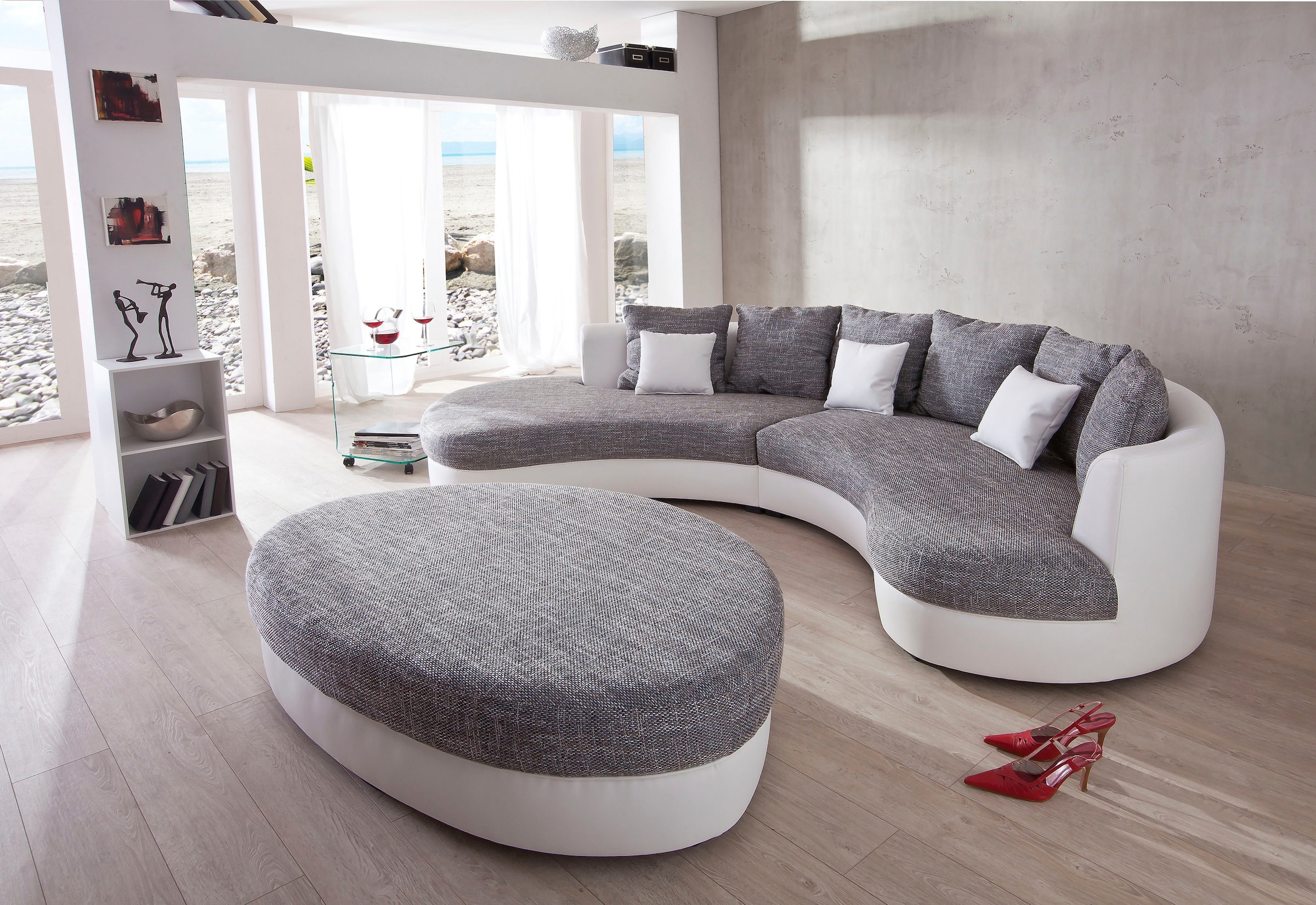 INOSIGN Ecksofa »Limoncello organische Formensprache, OTTOs Choice, L-Form«, ergonomische Form