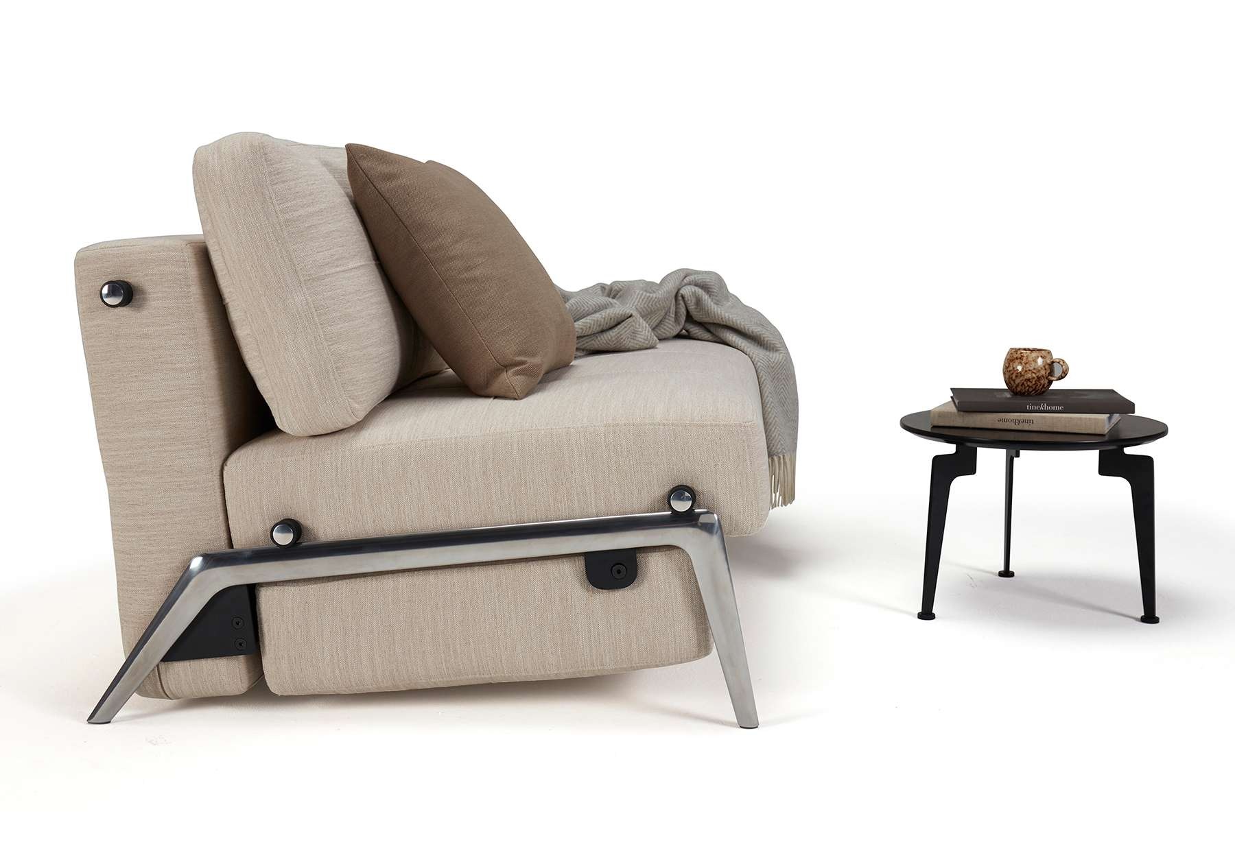 INNOVATION LIVING ™ Schlafsofa »Cubed Klappsofa, hochwertige Schlaffunktion, Design und extra Komfort«, Frontauszug, sehr platzsparend, abgewinkelt Sitzen, waagerecht liegen