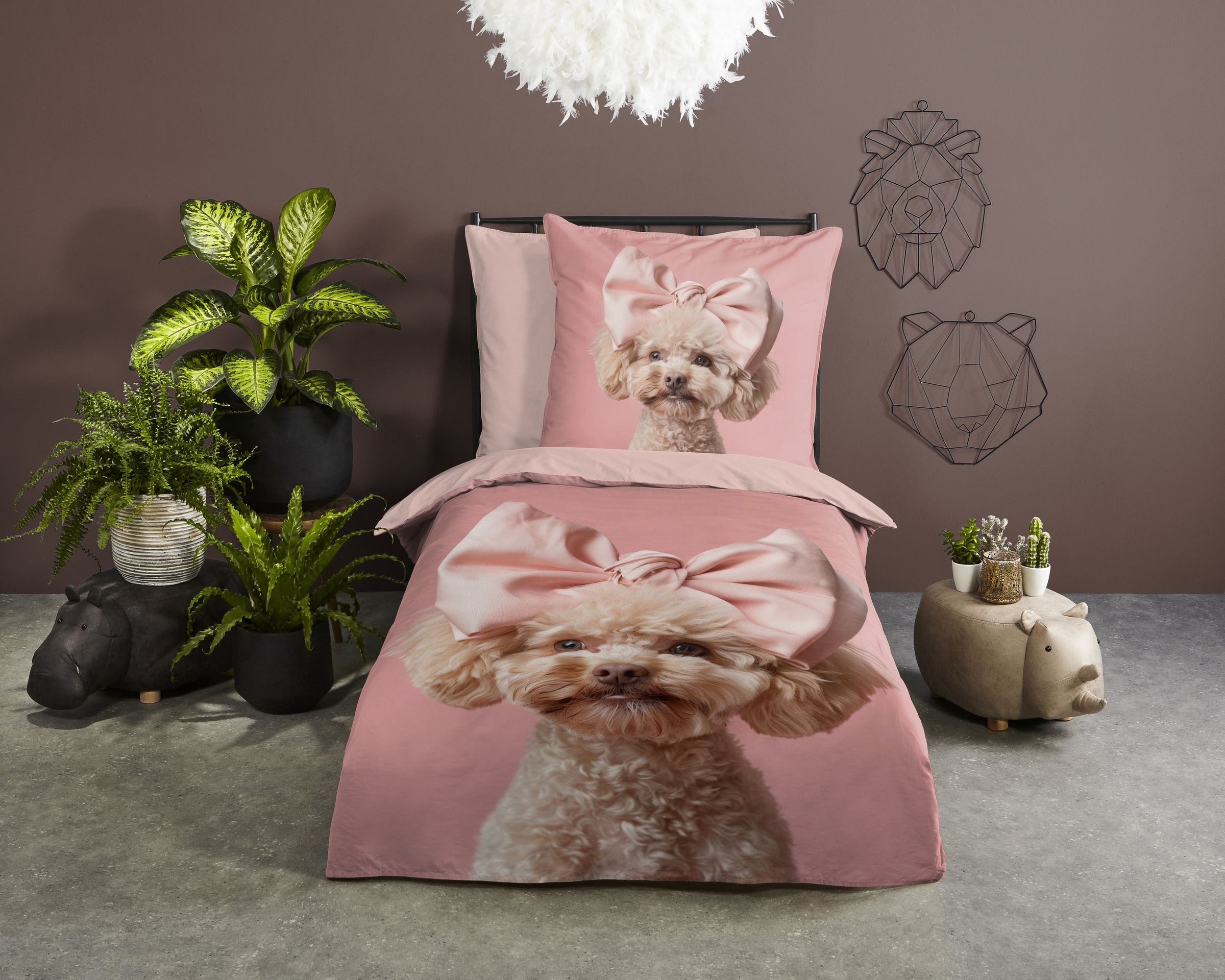 good morning Kinderbettwäsche »Roxy«, Baumwolle, Renforcé, 135x200, Wendeop günstig online kaufen