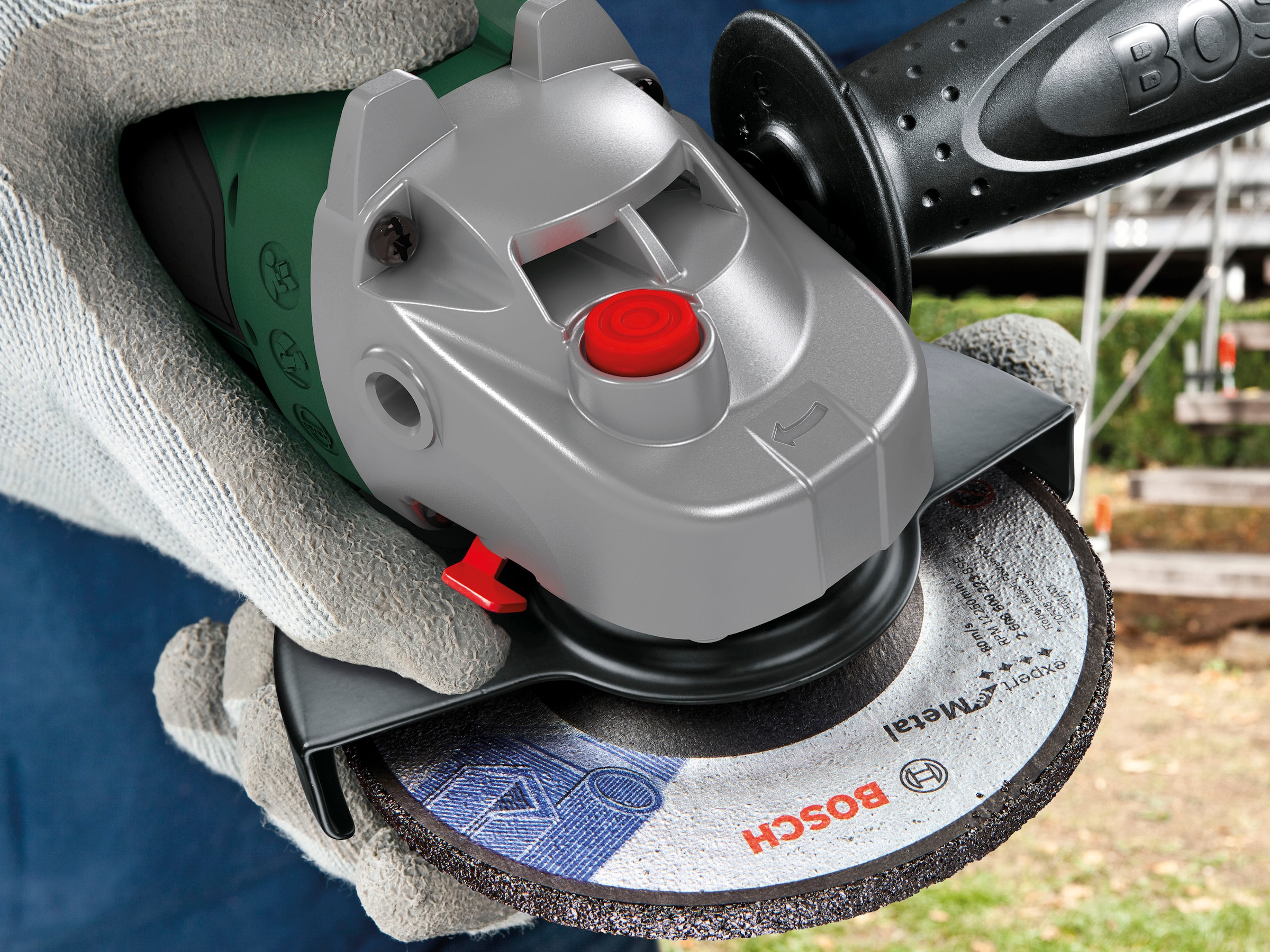 Bosch Home & Garden Akku-Winkelschleifer »UniversalGrind 18V-75 - 125mm solo« ohne Akku und Ladegerät