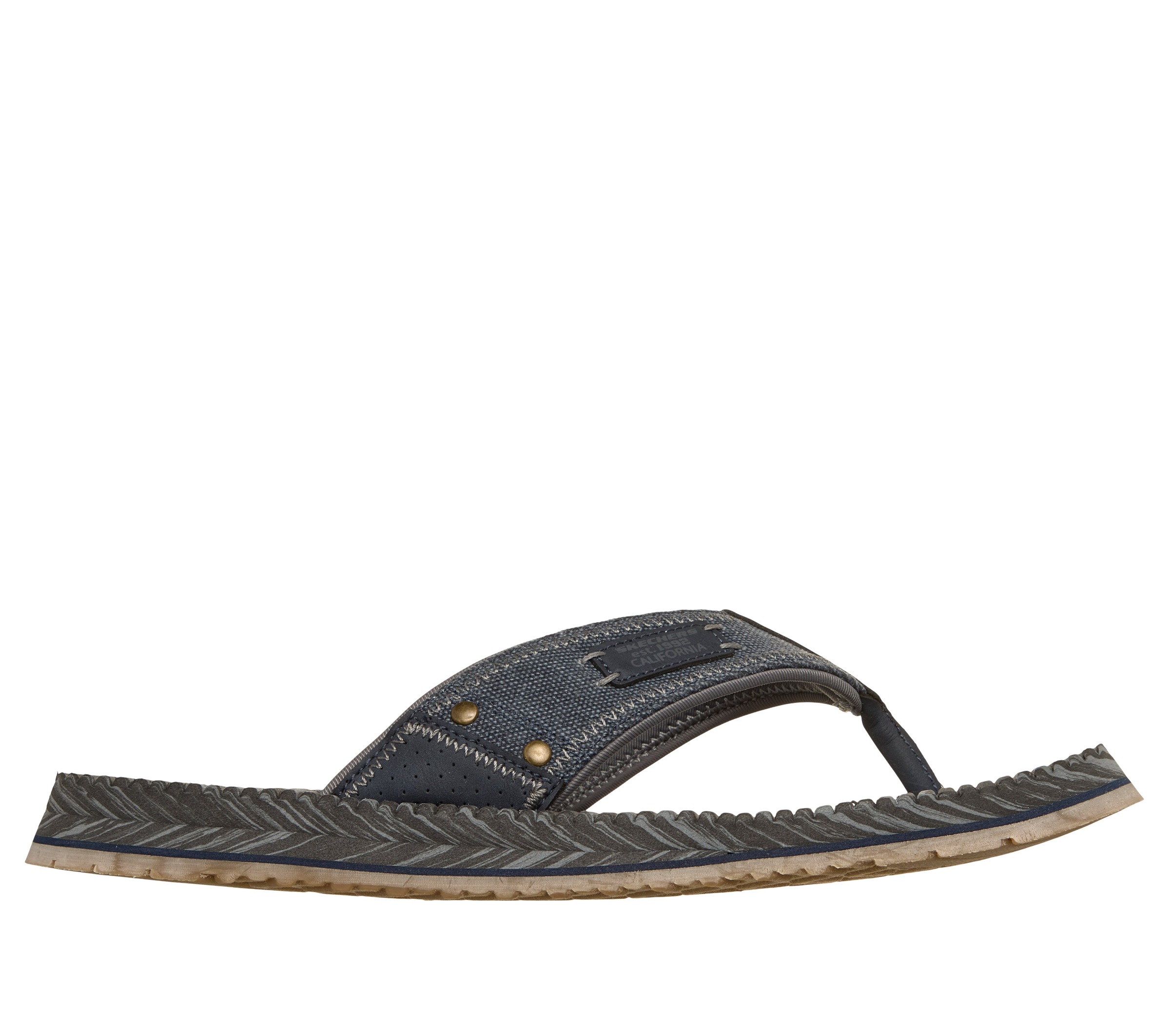 Skechers Zehentrenner »QUILL«  Sommerschuh, Strandschuh, Urlaubsschuh im Materialmix