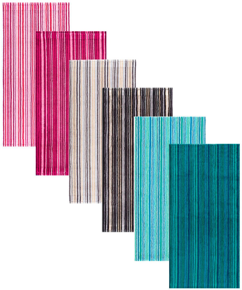 Egeria Badetuch »Combi bestellen online Streifen St.), feinen Stripes«, mit (1