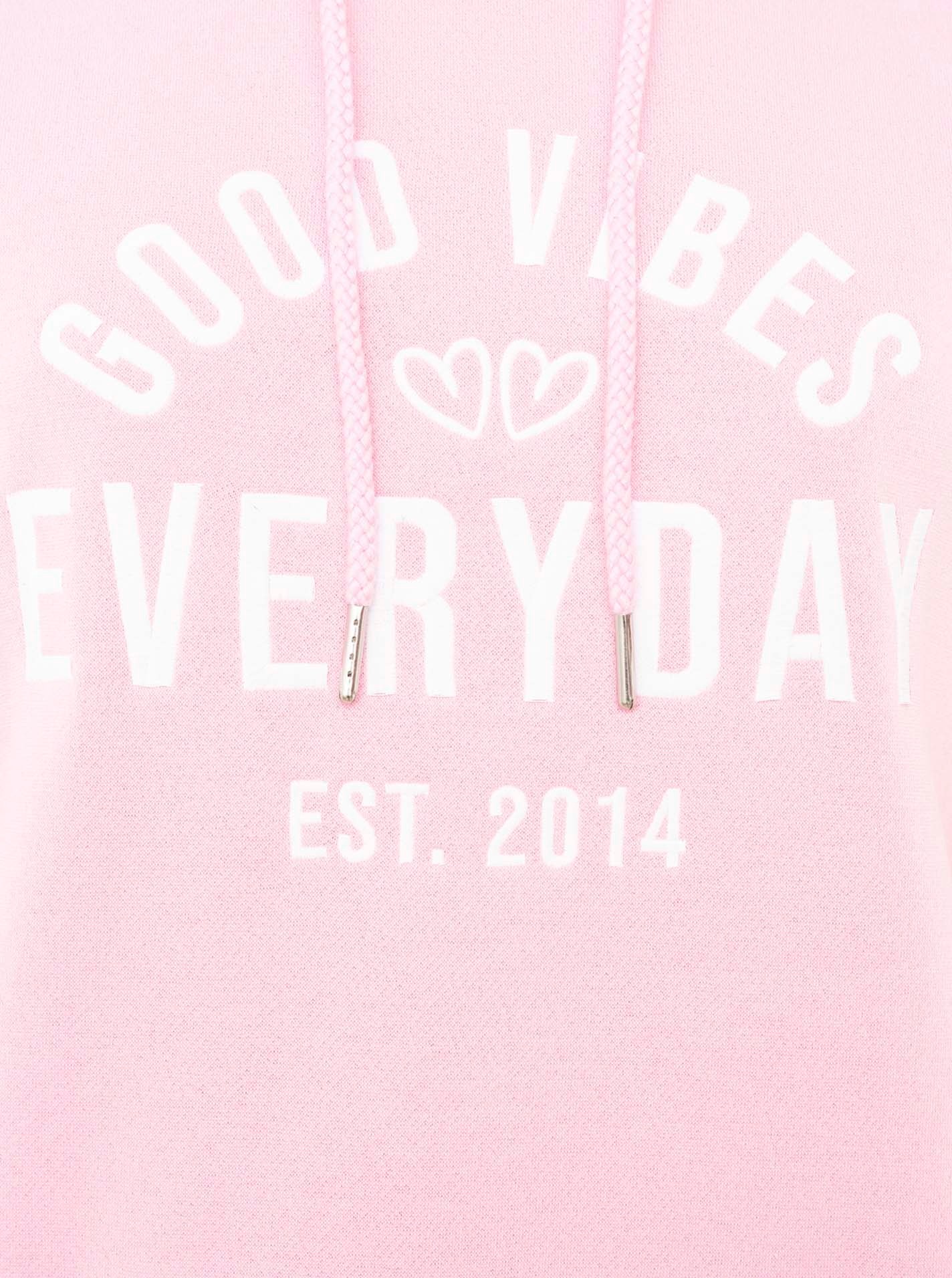 Zwillingsherz Hoodie »"Everyday"«, Mini-Me,mit Stickerei und positiver Botschaft
