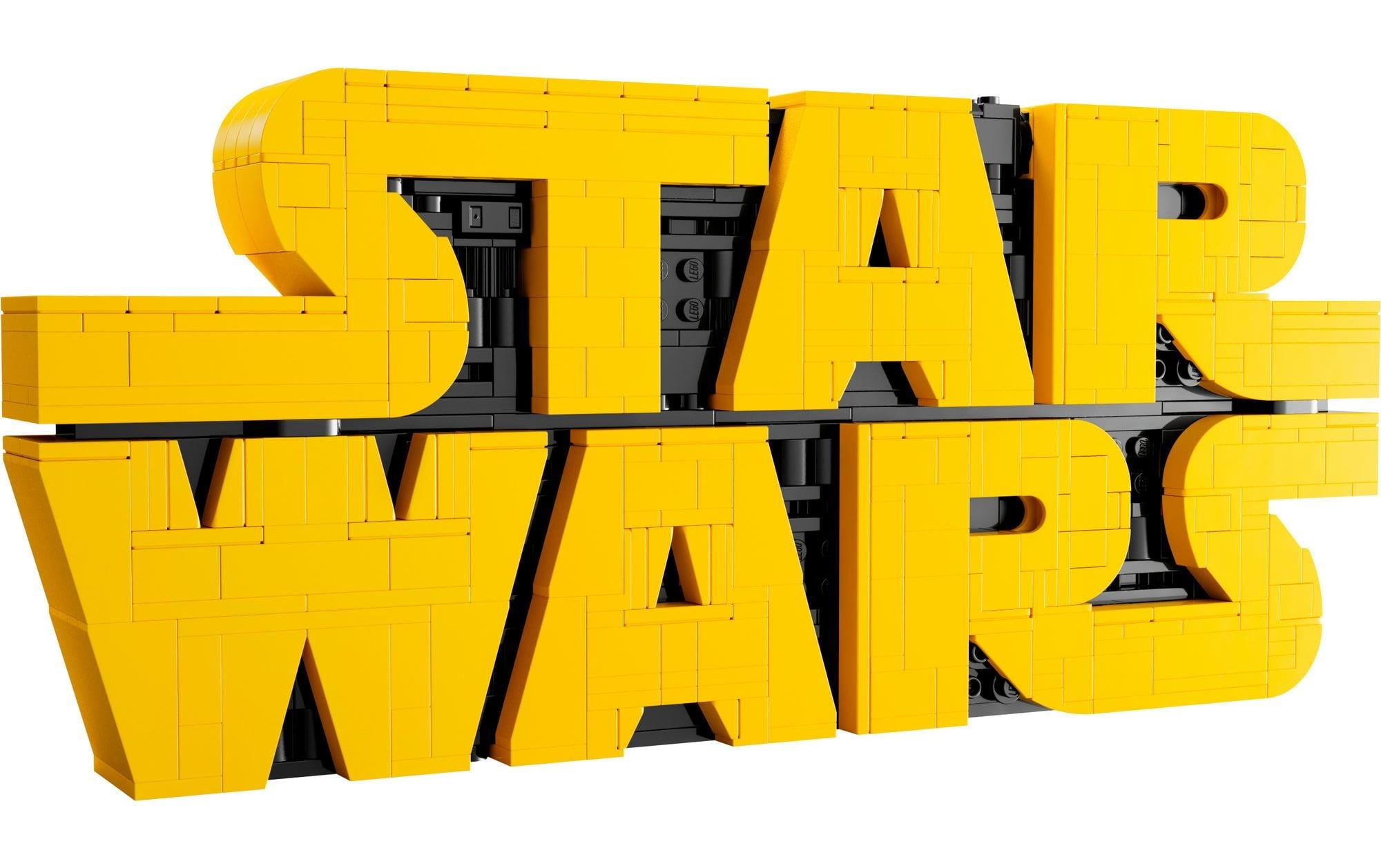 LEGO® Spielbausteine »Star Wars Logo aus Lego Steinen 75407«