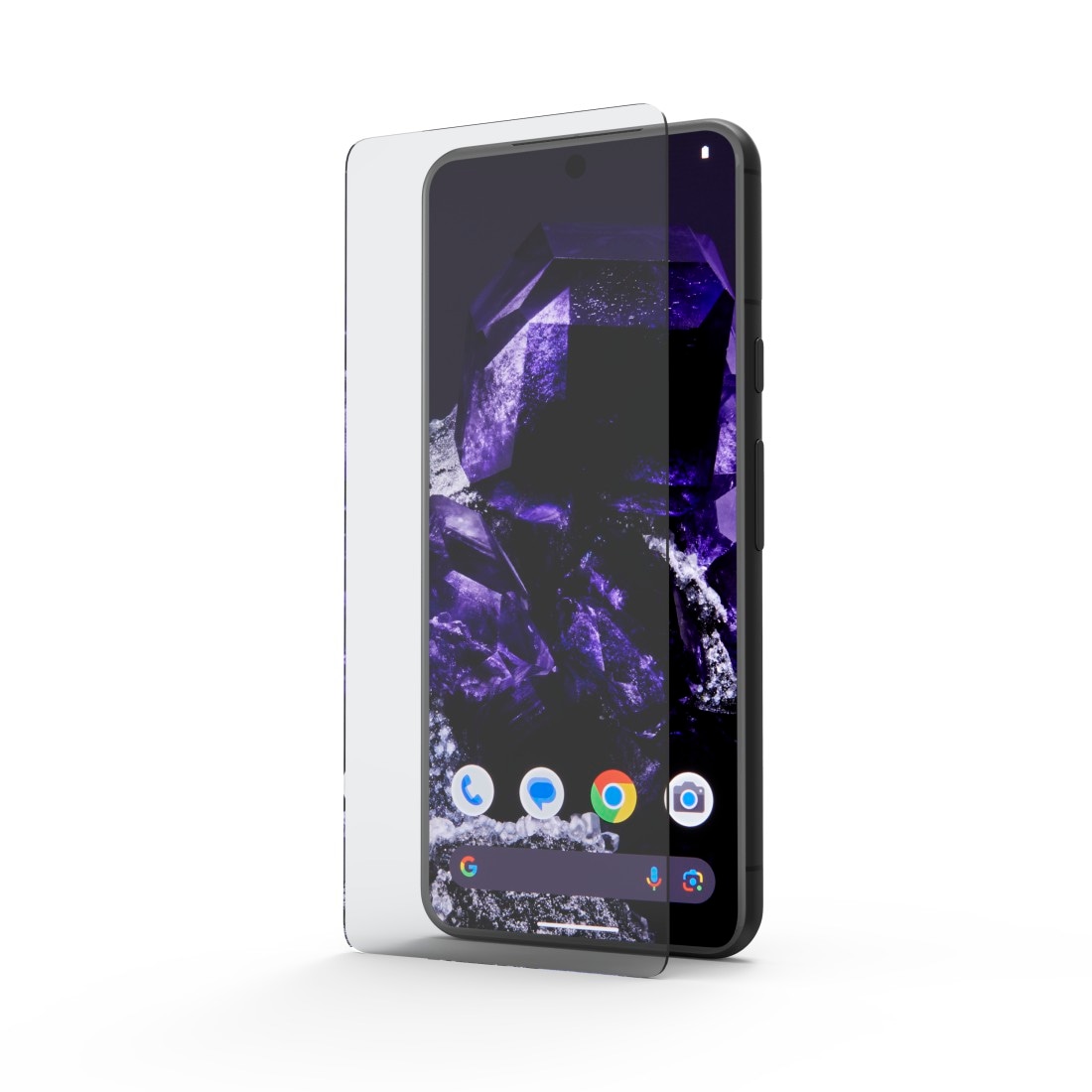 Hama Displayschutzglas »Schutzglas Echtglas Smartphone für Google Pixel 8, transparent«, für Google Pixel 8, langlebig, robust, kratzfest, ultradünn