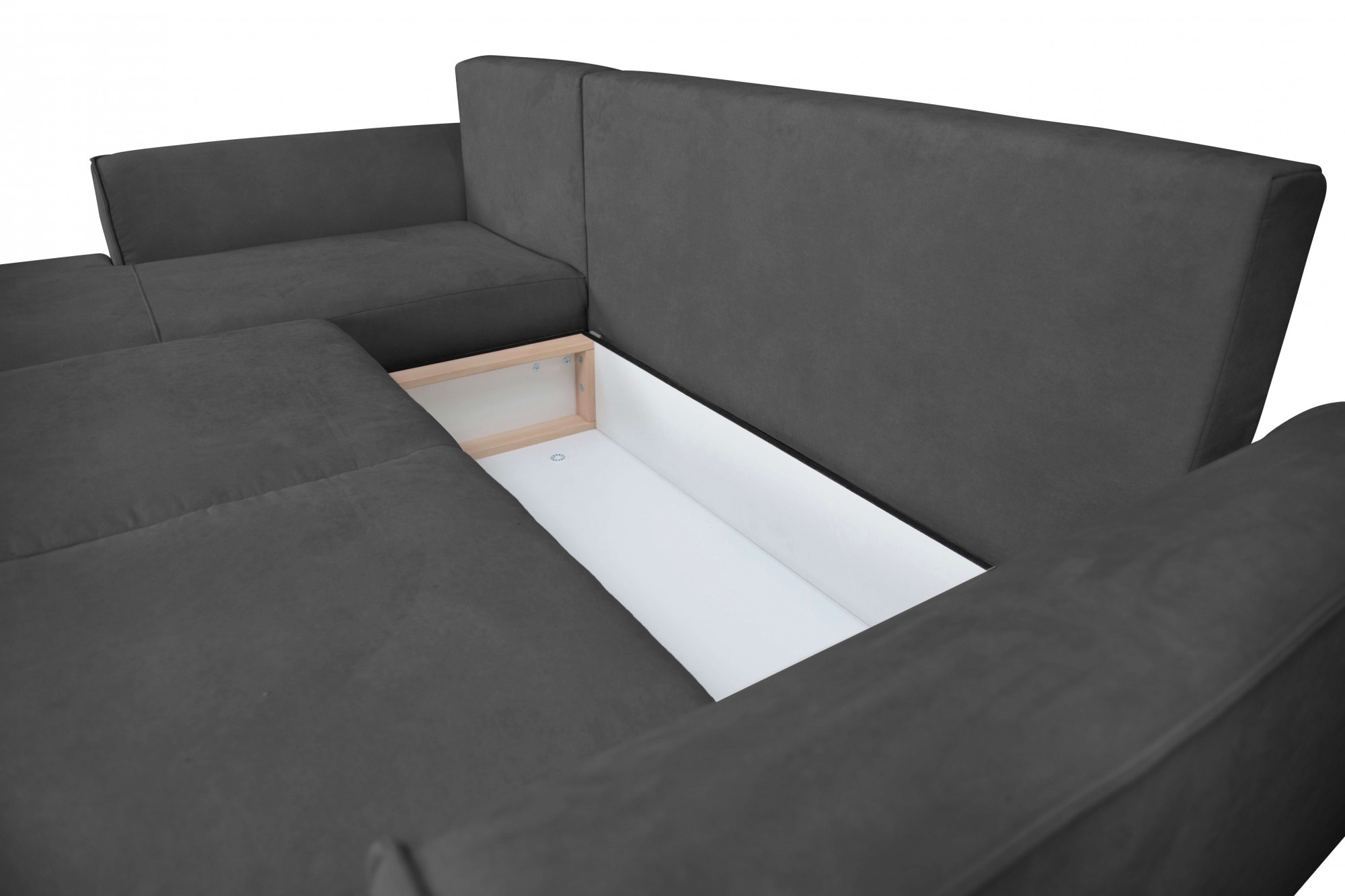 INOSIGN Ecksofa »BEATRICE optionale Schlafsofa mit Bettkasten, B/T/H: 265/170/86 cm«, L-Form, wahlweise auch mit Bettfunktion und Bettkasten