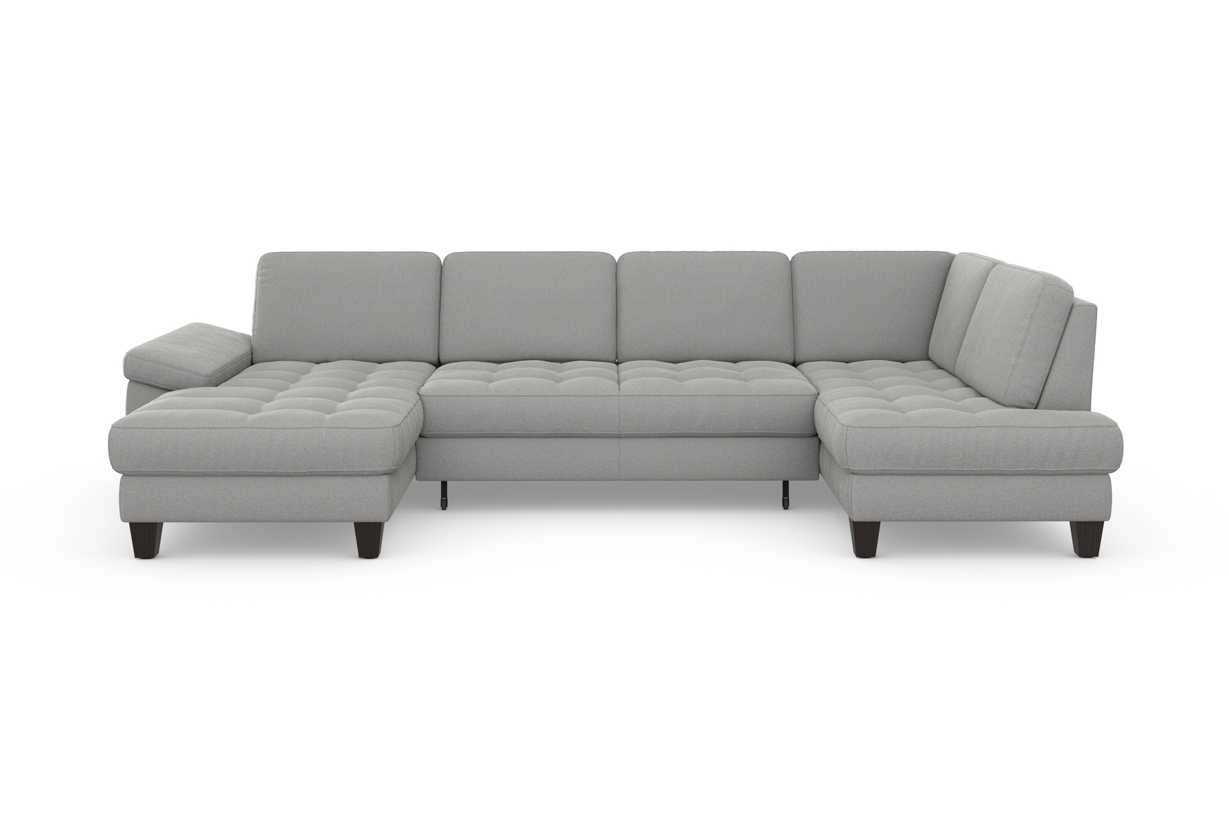 sit&more Wohnlandschaft »Westham U-Form«, wahlweise mit Bettfunktion, Bettkasten, Sitztiefenverstellung