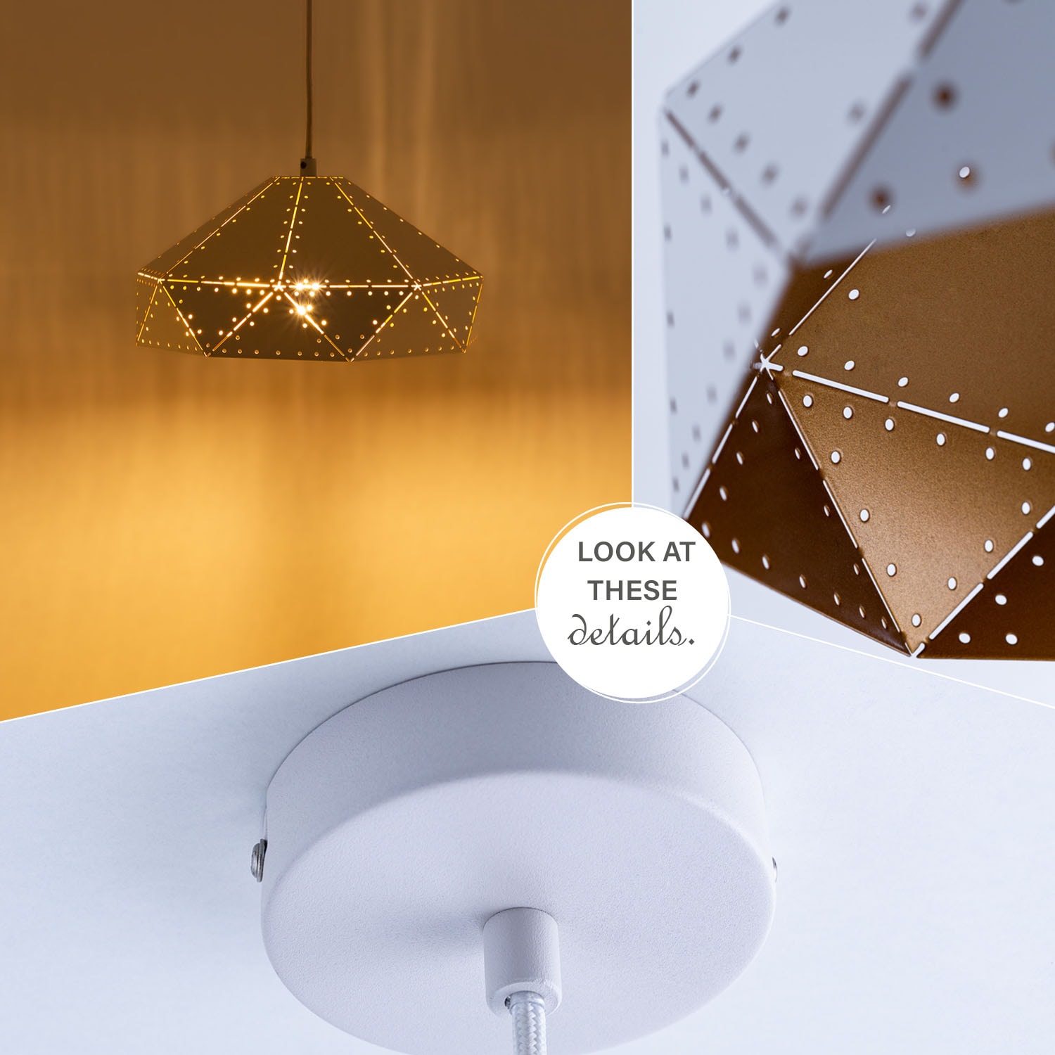 Paco Home Pendelleuchte »SAYID«, 1 flammig, Leuchtmittel E27 | ohne Leuchtmittel, Hängelampe Esszimmer Esstischlampe Steampunk Lampe Textilkabel E27