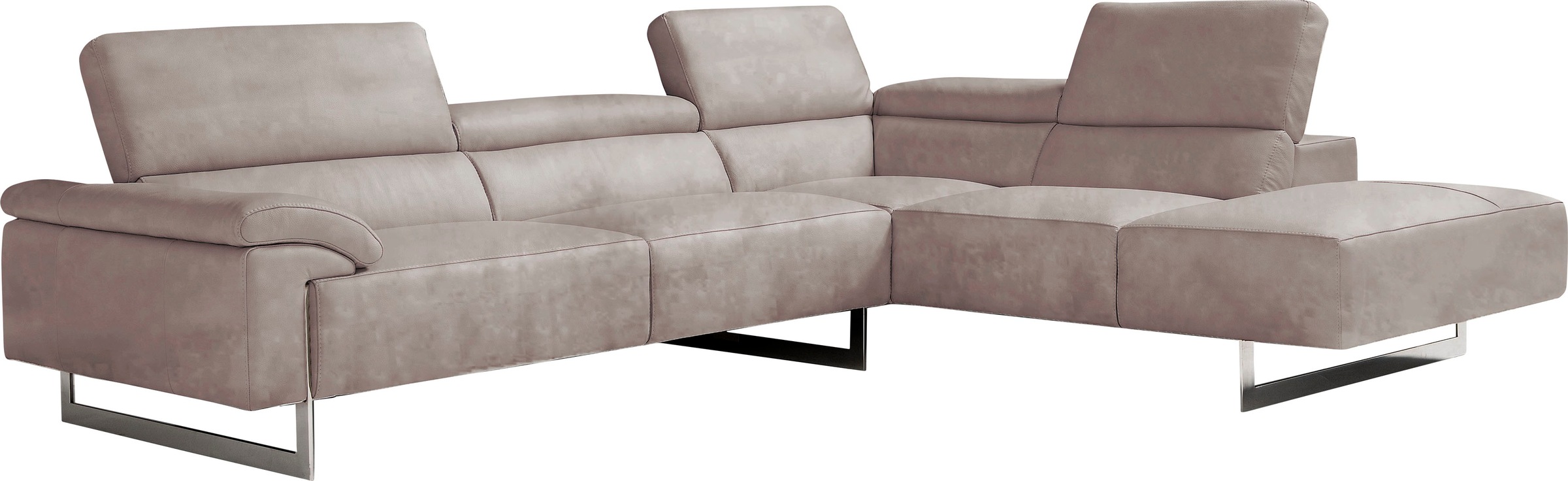 Egoitaliano Ecksofa »Malika, elegant und bequem, Designsofa, L-Form« mit Ot günstig online kaufen