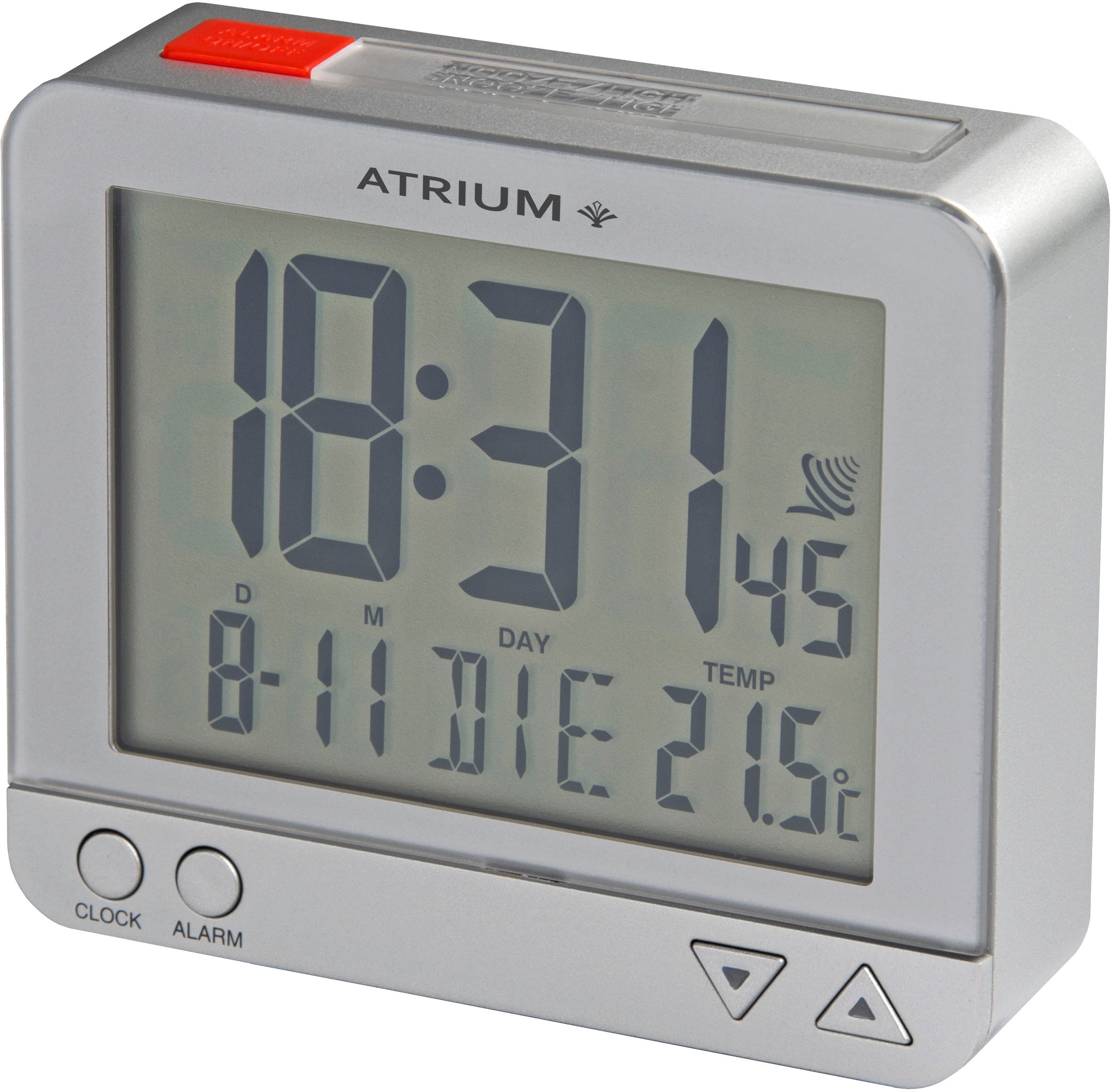 Atrium Funkwecker »A760-19«, Digitalwecker, Quarzwecker, Innentemperatur, S günstig online kaufen