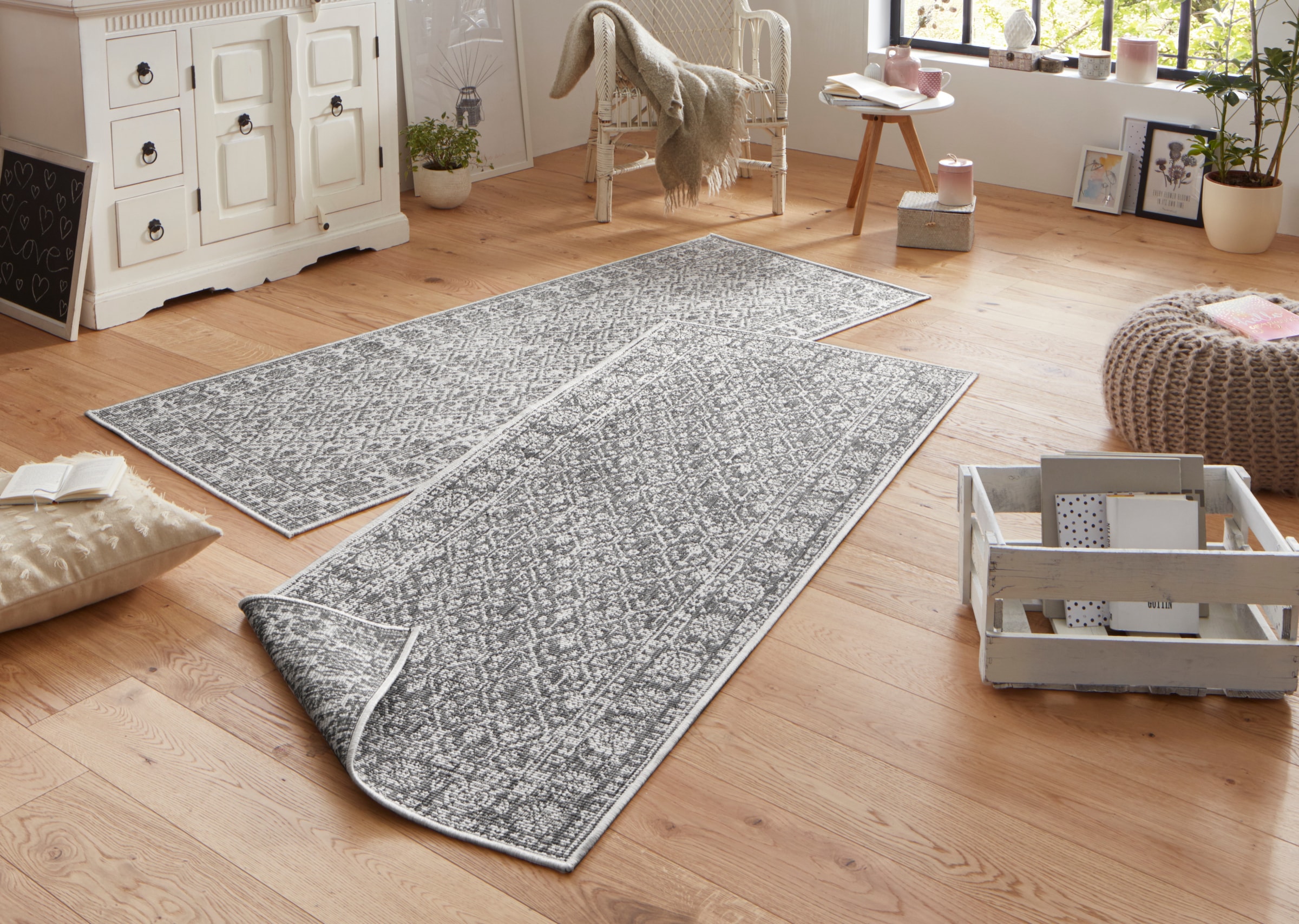 NORTHRUGS Teppich »Curacao«, rechteckig, 5 mm Höhe, In-& Outdoor, Läufer, W günstig online kaufen