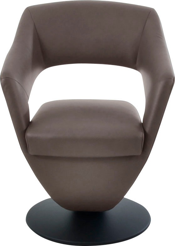 K+W Komfort & Wohnen Drehstuhl »Kansas« () Design Leder-Drehsessel mit hohe günstig online kaufen