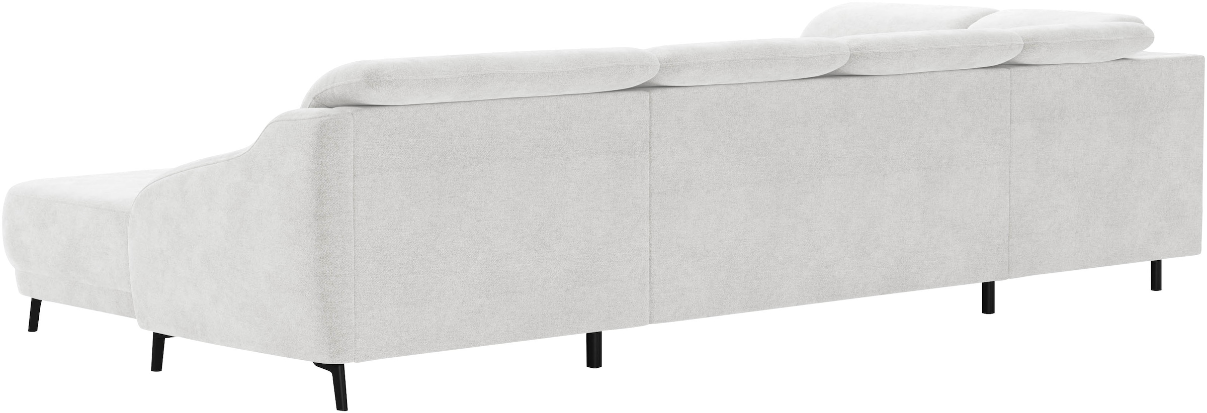 sit&more Wohnlandschaft »Blues U-Form«, inkl. Kopfteilverstellung, wahlweise mit Klapptisch und USB