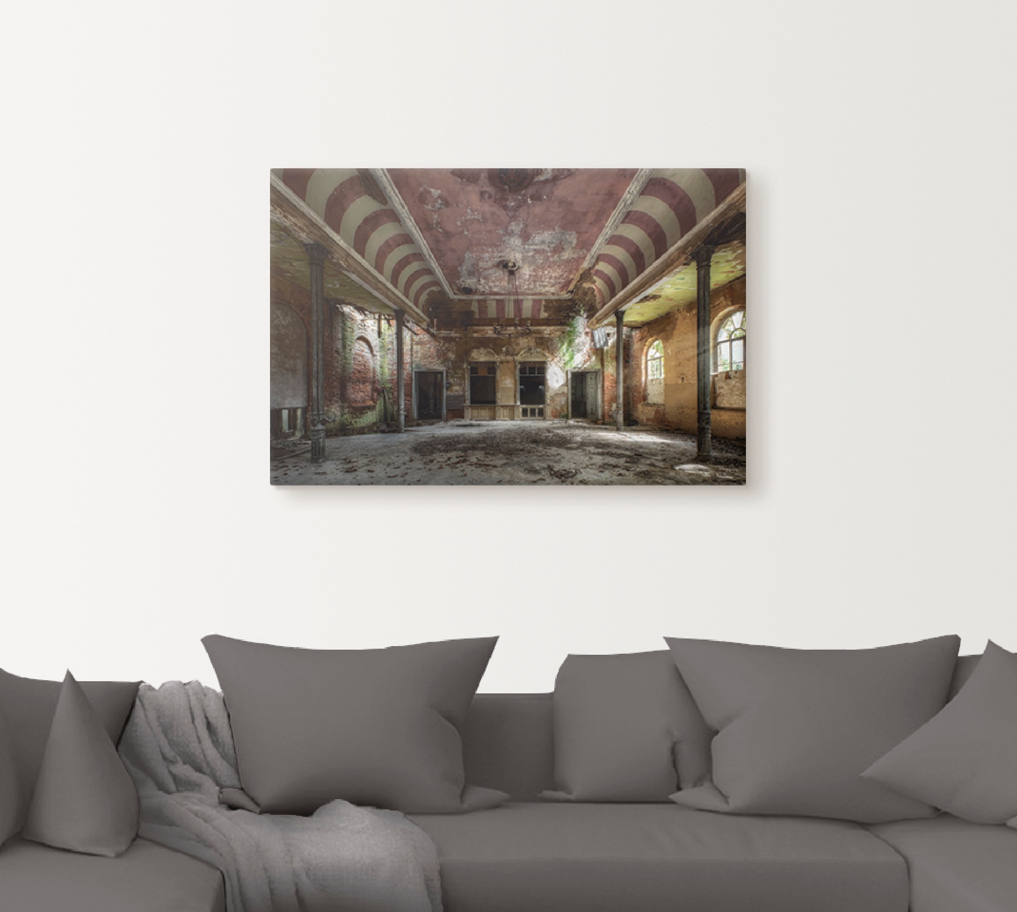 Artland Wandbild »Verlassener Ort - Ballsaal« Gebäude 1 Stk. tlg. als Alubi günstig online kaufen