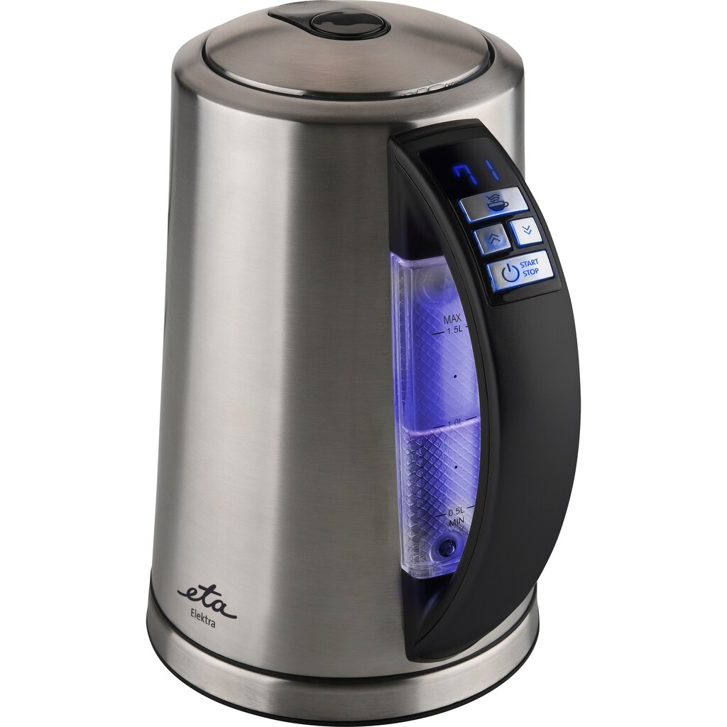 eta Wasserkocher »ELEKTRA ETA359790000«, 1,5 l, 2200 W, Temperaturregelung 40 - 100 °C, KEEP WARM Funktion, System STRIX