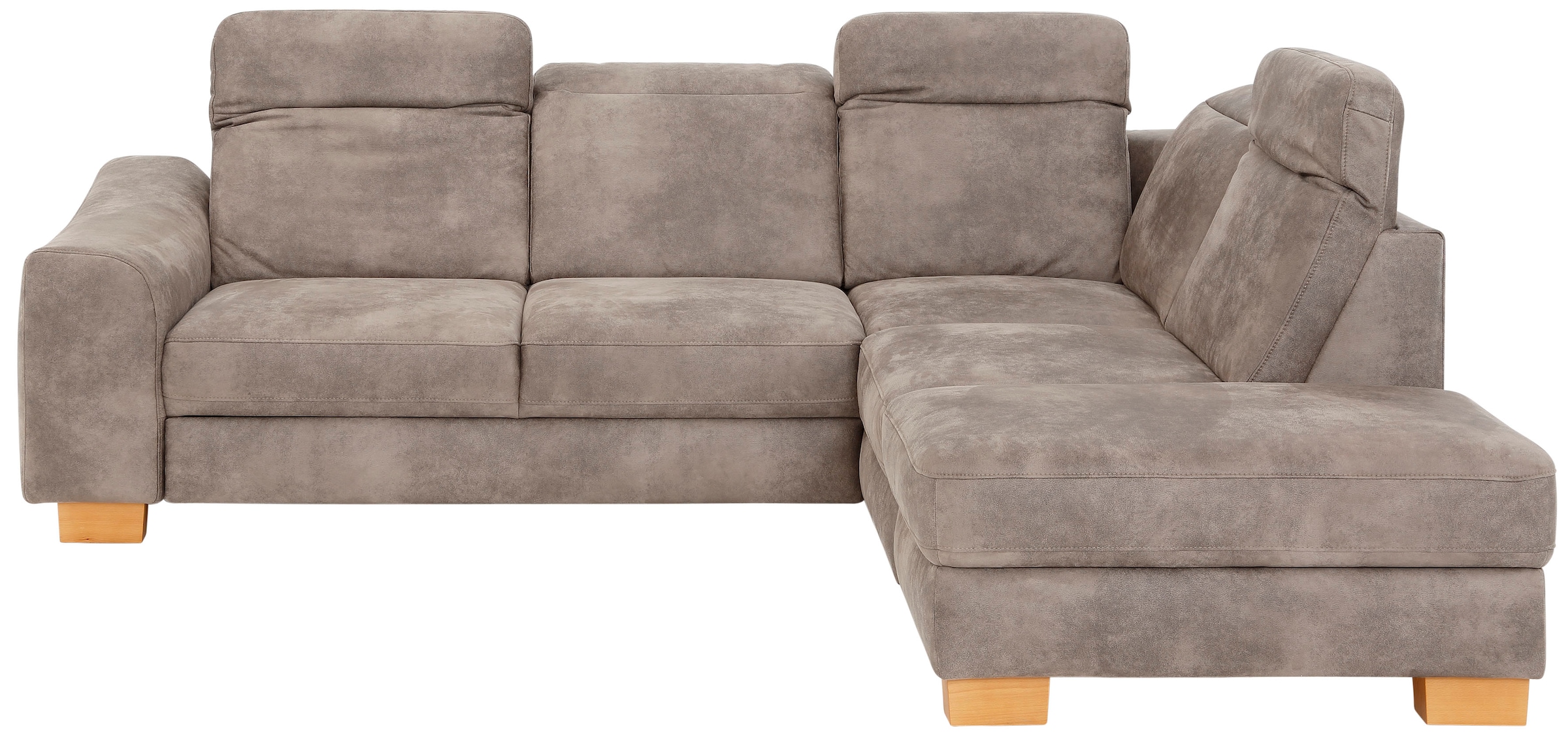 Home affaire Ecksofa »Dundee L-Form«, wahlweise mit Kopfteilverstellung und günstig online kaufen