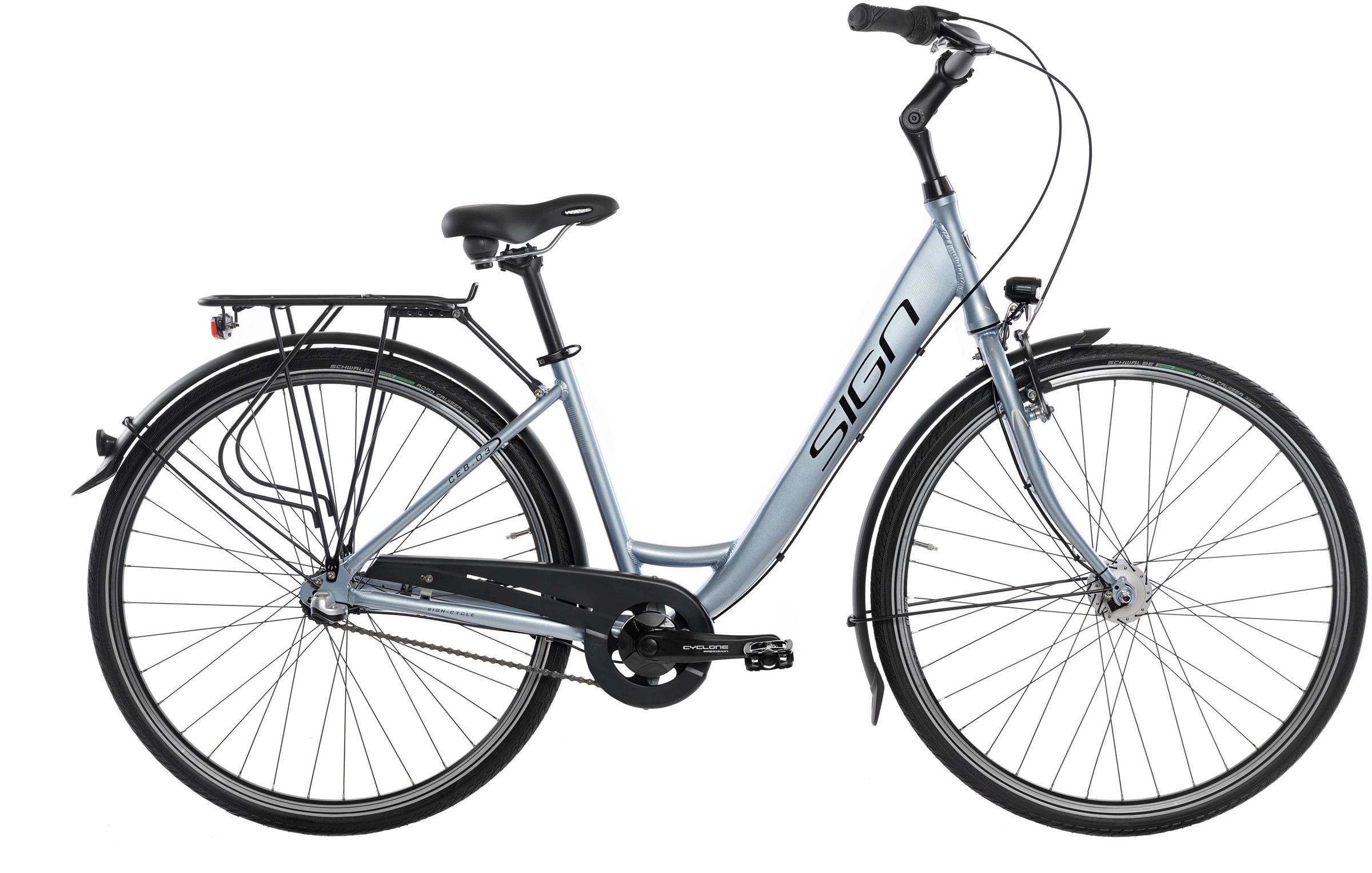 Bild von SIGN Cityrad, 7 Gang, Shimano, NEXUS SG-C3001-7C Schaltwerk, für Damen und Herren