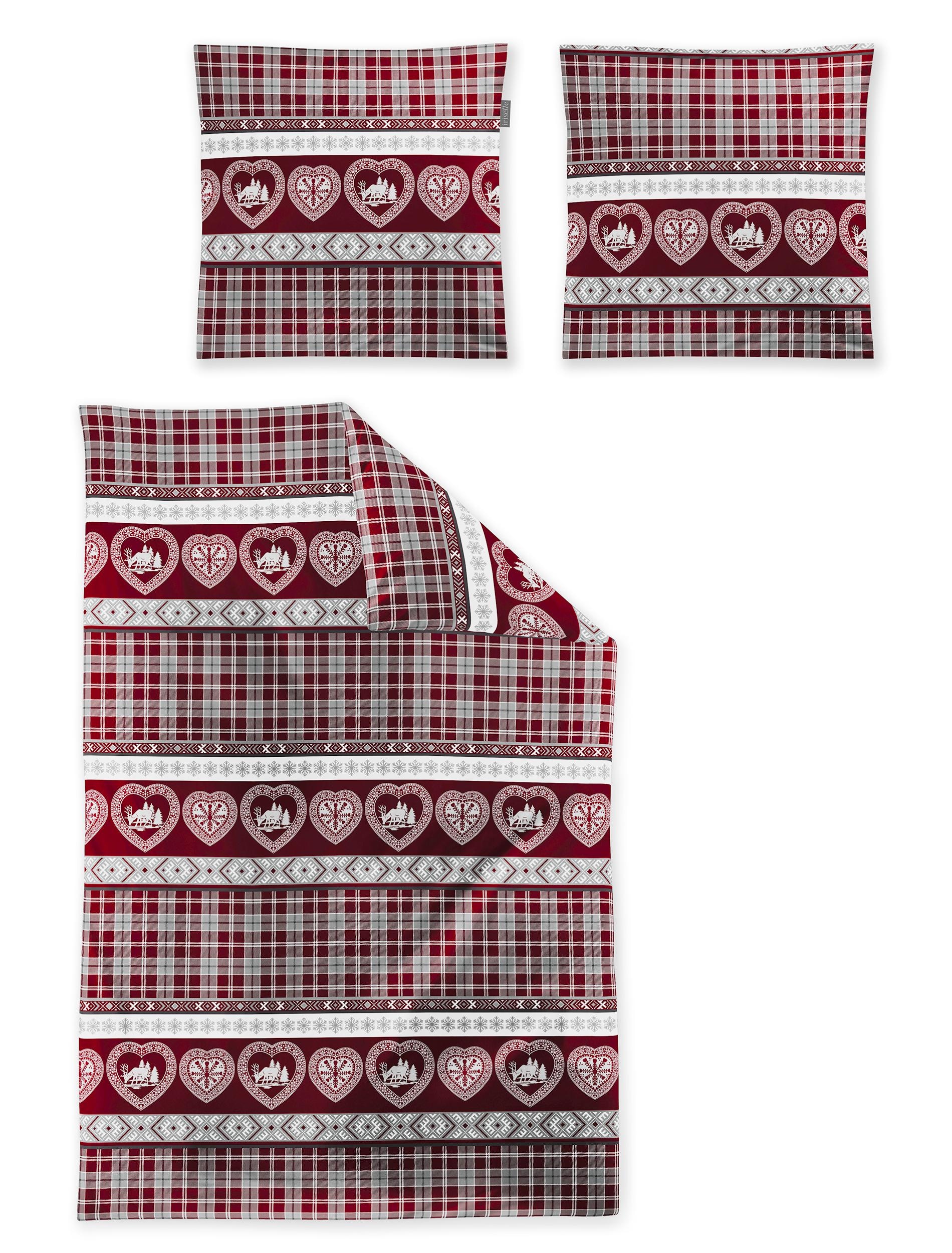 Irisette Bettwäsche »Wave 8761« 2 Stk. tlg. anschmiegsam und atmungsaktiv, Ganzjahresqualität