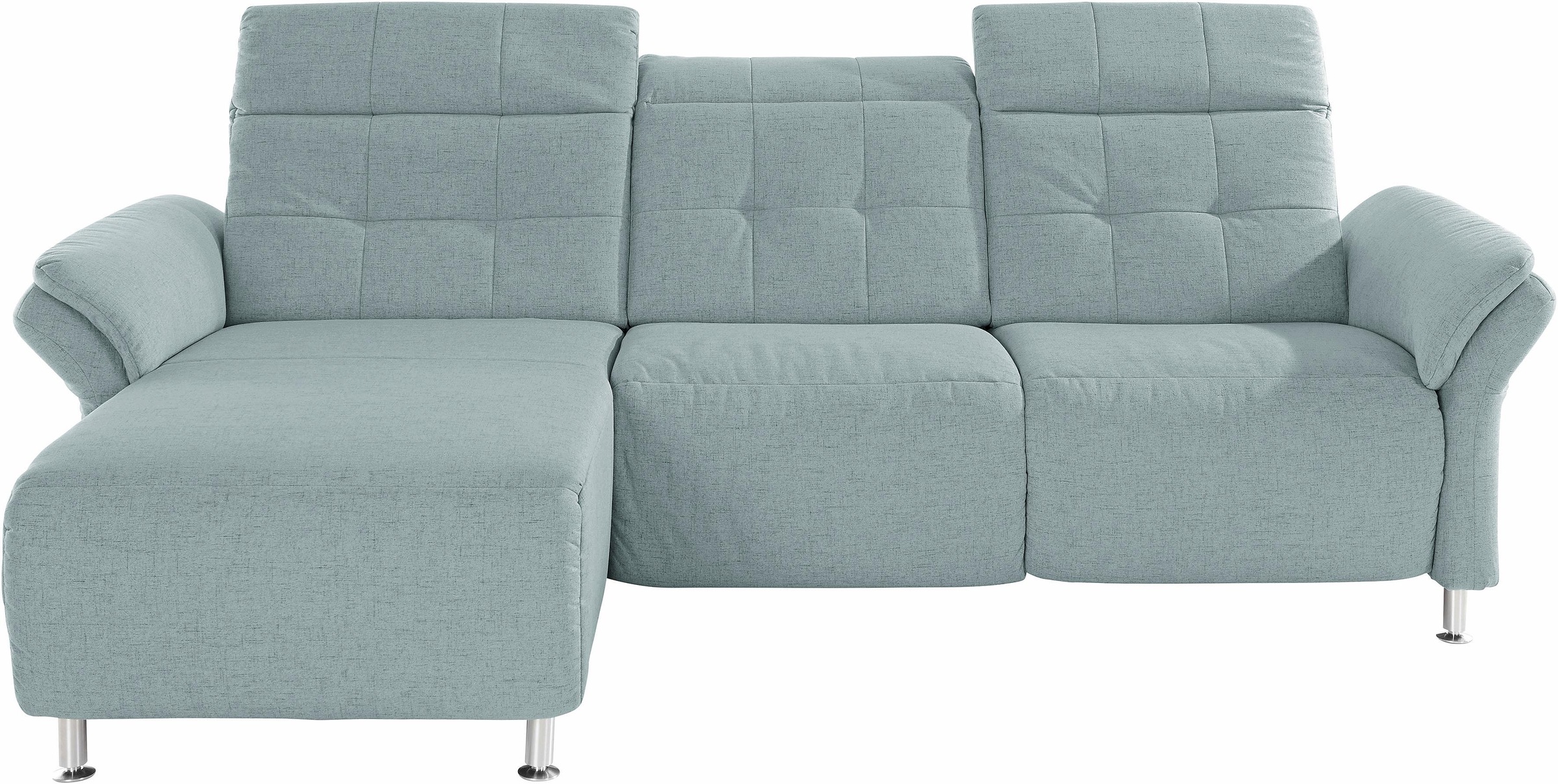 Home affaire Ecksofa »Manhattan L-Form« 2 Sitze mit elektrischer Relaxfunkt günstig online kaufen