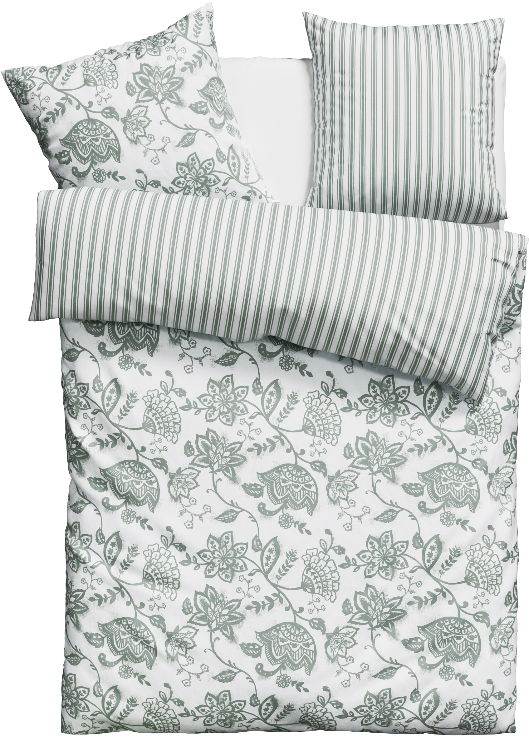 andas Bettwäsche »Nordby« 2 tlg. Bettwäsche aus Baumwolle, skandinavisches günstig online kaufen