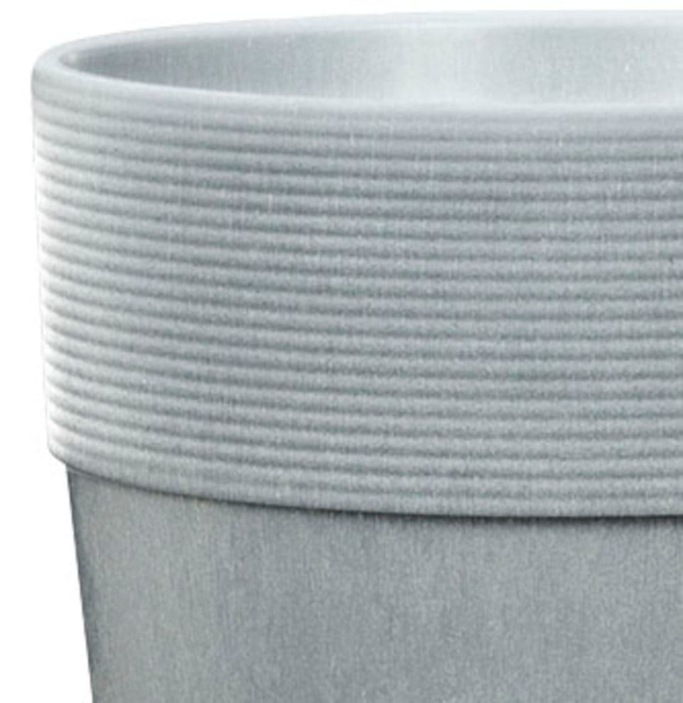 Scheurich Blumentopf »CONCRETE 40/266 GROOVE+« frostfest, UV-beständig, recyclingfähig