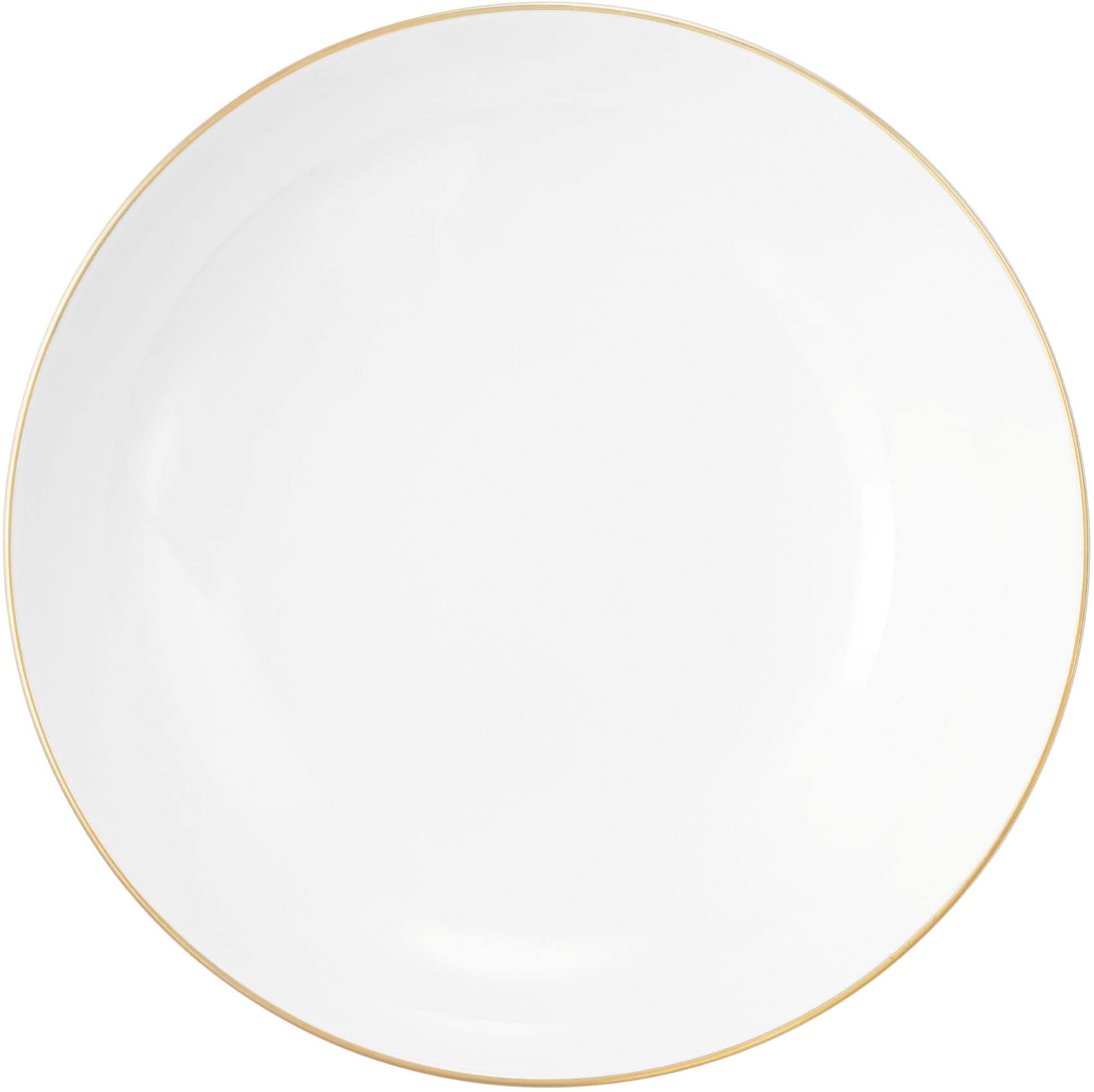 Seltmann Weiden Suppenteller »Liberty - Goldrand«, (1 St.), Teller rund 21 cm