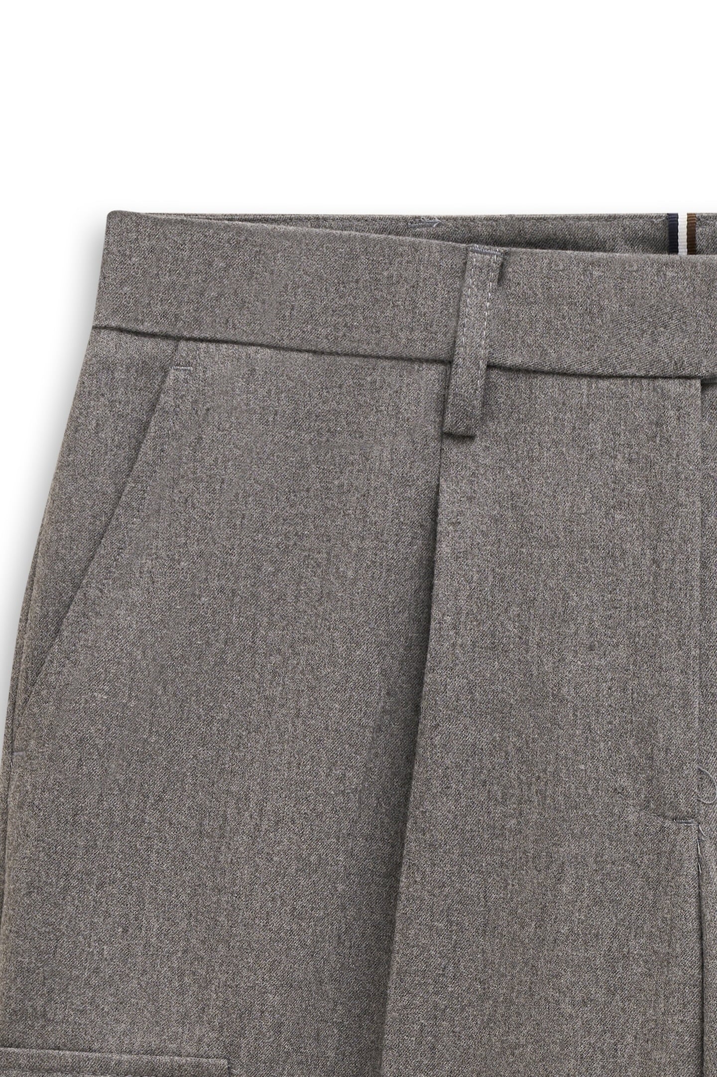 bugatti Cargohose »Stretch-Mix«, mit Bundfalte & normaler Passform