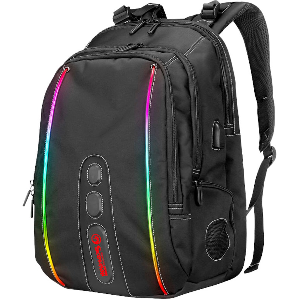 MARVO Laptoprucksack »BA-02 RGB Gaming Backpack«