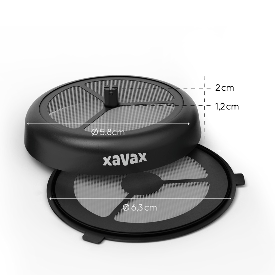 Xavax Wiederbefüllbare Kaffeepads »Dauerpad 2er Set, Senseo, baugleiche Padmaschinen, Dauerfilter Öko Pad«, (2 tlg.)