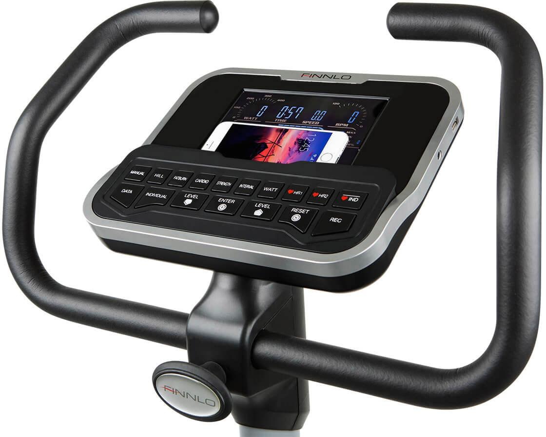 Finnlo by Hammer Ergometer »Exum XTR BT«, (mit Tablet-Halterung), Schwungmasse ca. 12 kg, 24 Widerstandsstufen