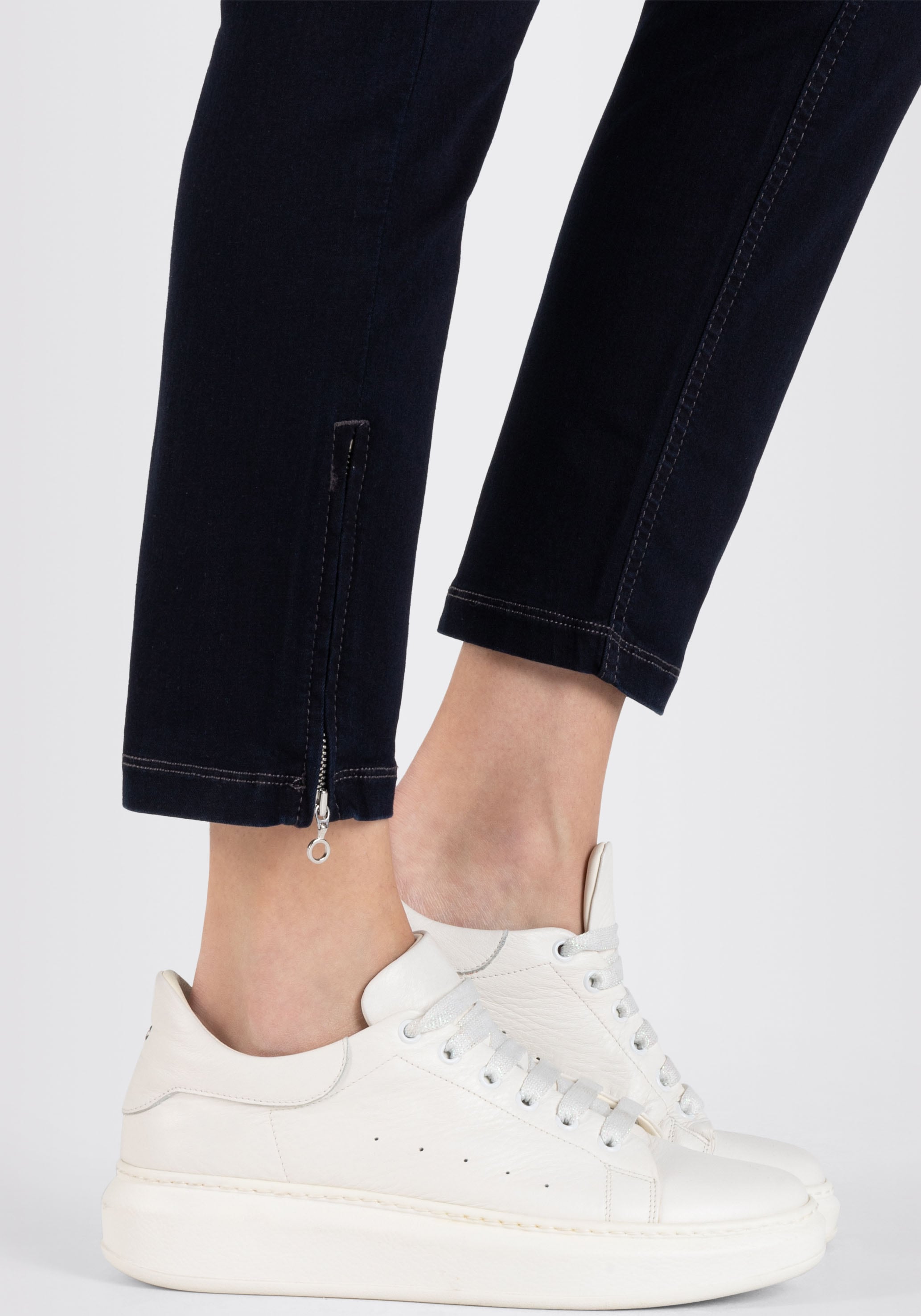 MAC 7/8-Jeans »Dream Chic«, verkürzte Form mit Reißverschluss