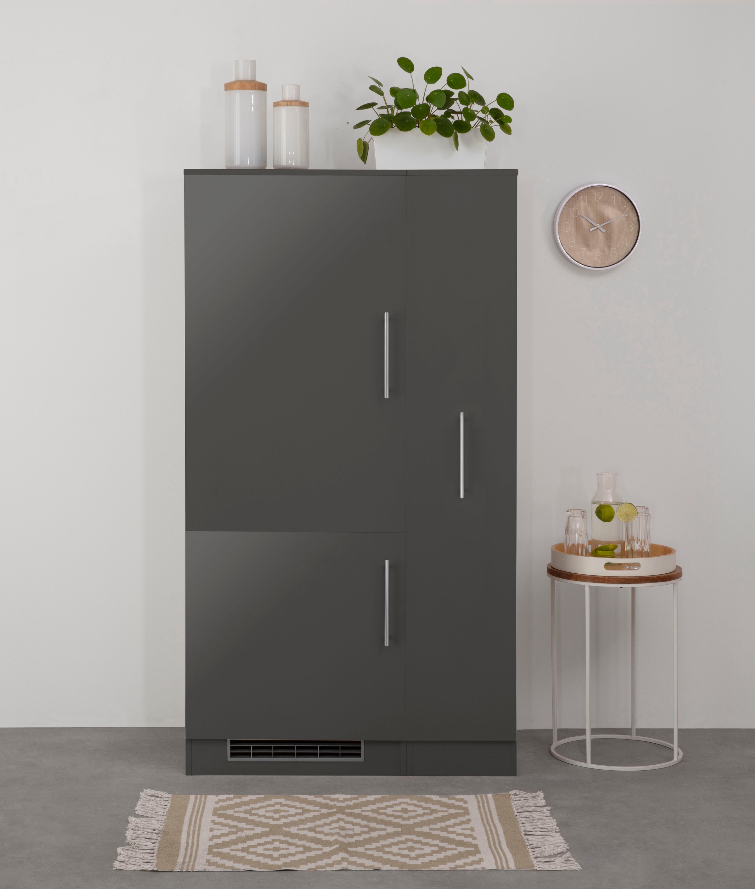 wiho Küchen Küche "Cali" Kühlumbauschrank mit Stauraum, wahlweise mit E-Ger günstig online kaufen