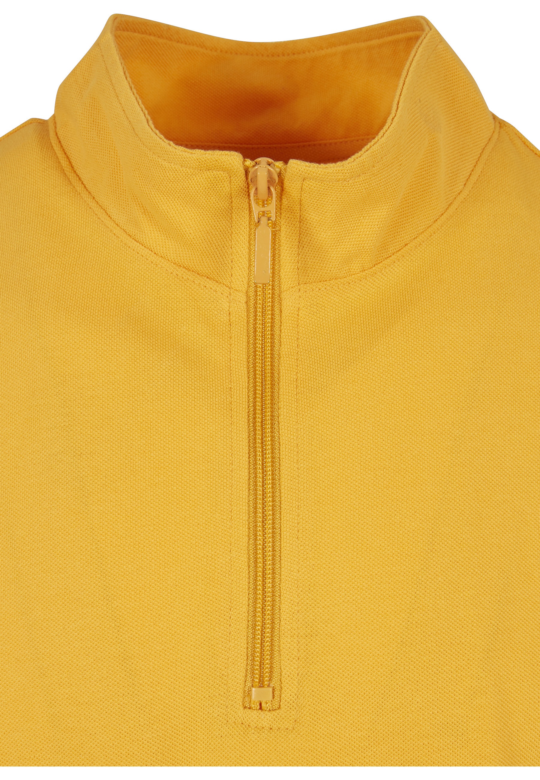 URBAN CLASSICS T-Shirt »Urban Classics Herren Boxy Zip Pique Tee« 1 Stk.