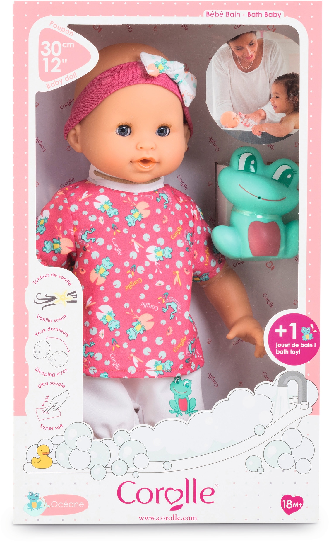 Corolle® Babypuppe »Mon Premier Poupon Badebaby Oceane«, mit Vanilleduft
