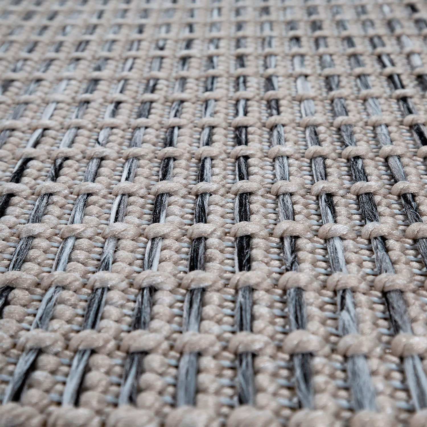 Paco Home Teppich »Quebec 135«, mit geeignet und bestellen Flachgewebe, meliert, Outdoor rechteckig, auf Rechnung In- Bordüre
