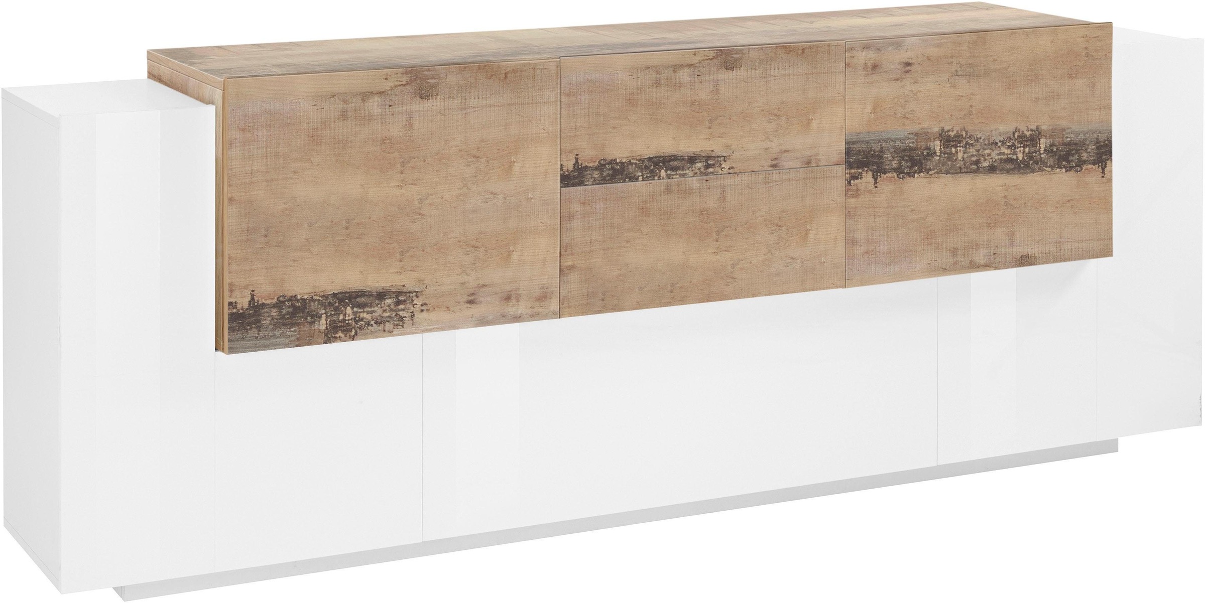 INOSIGN Sideboard »Coro, Kommode, Schrank, Kredenz, grifflos mit Einlegeböd günstig online kaufen
