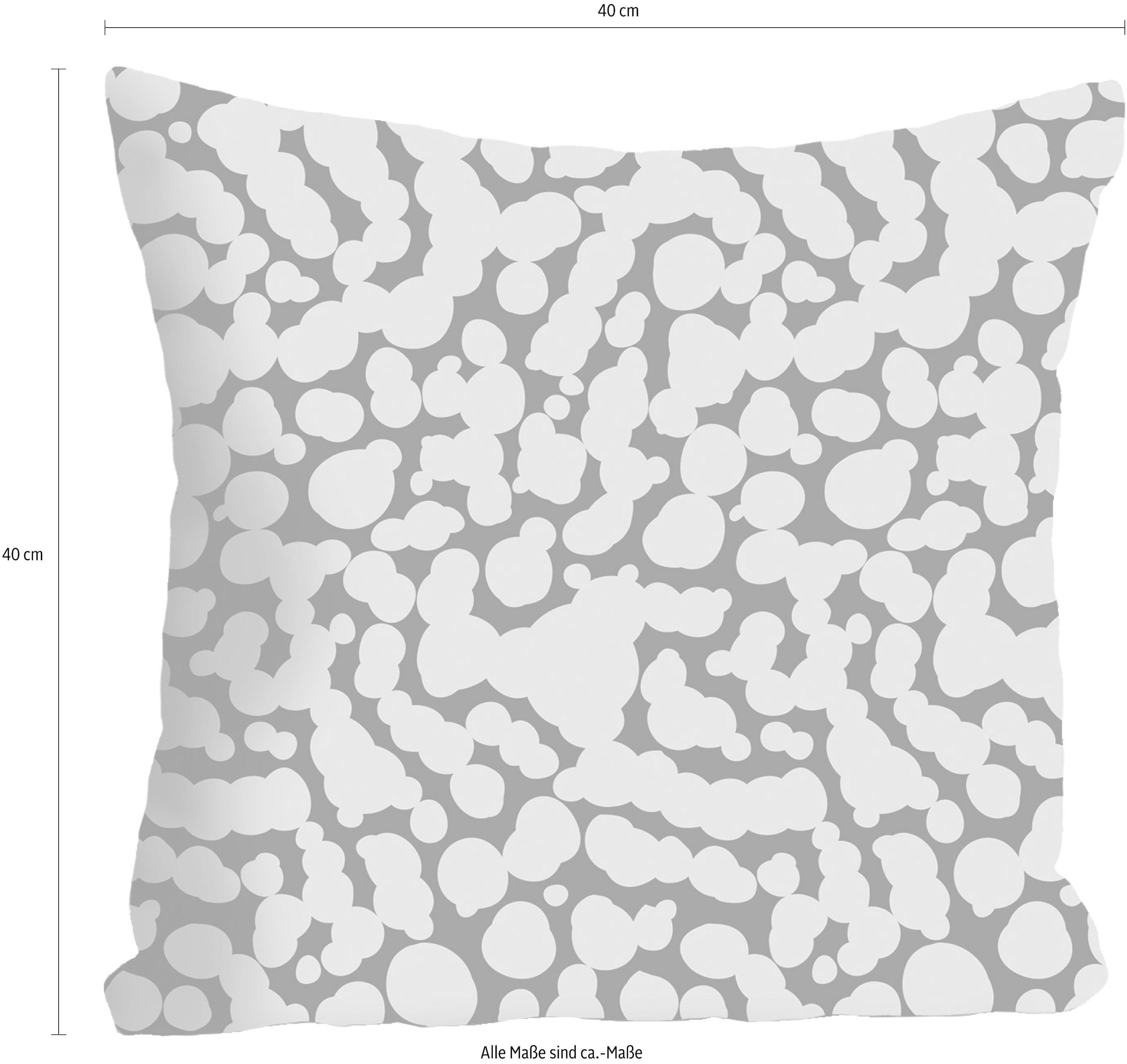 queence Dekokissen »»Dots«« Kissenhülle ohne Füllung, 1 Stück