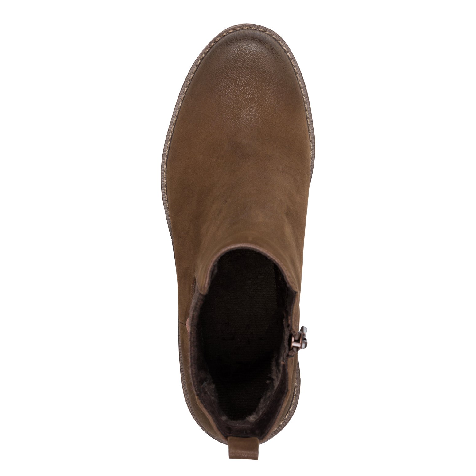 MARCO TOZZI Chelseaboots, Blockabsatz, Stiefelette in veganer Verarbeitung