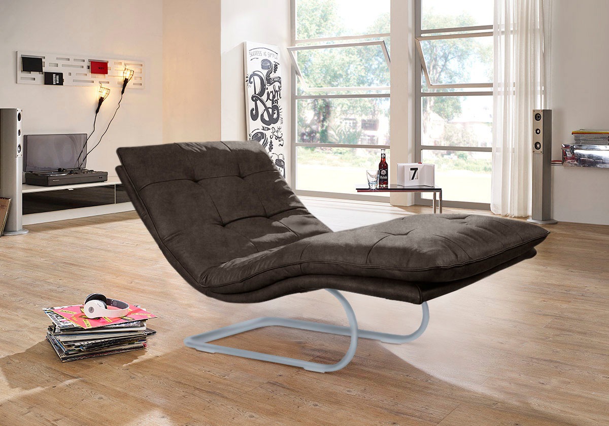 W.SCHILLIG Relaxliege »daily dreams«, in Waffelkissen-Optik, wahlweise mit günstig online kaufen
