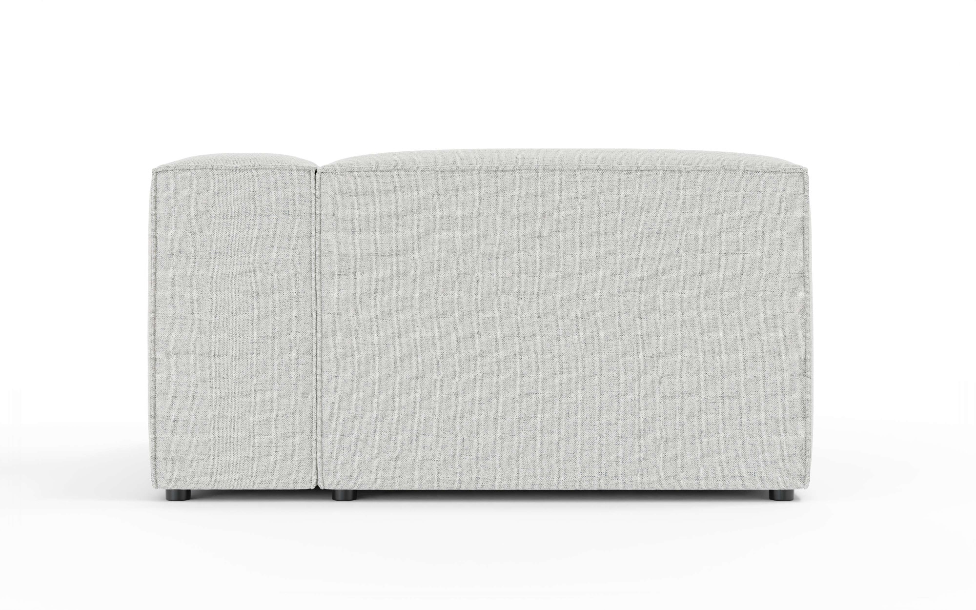 INOSIGN Ottomane »HAILY links/rechts bestellbar, Loungemöbel, Maße B/T/H: 130/130/72 cm«, als Modul oder separat verwendbar, für individuelle Zusammenstellung