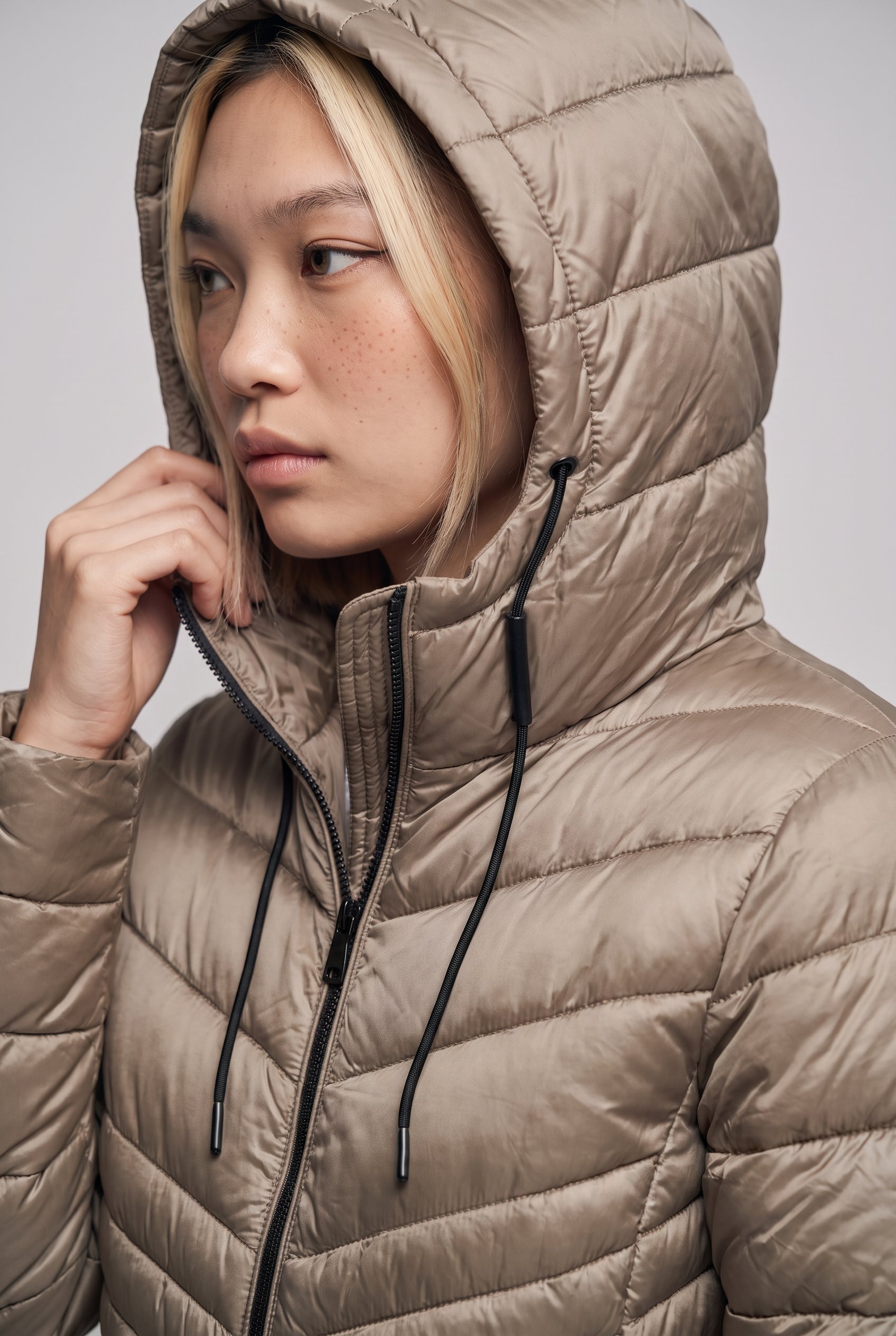 ONLY Steppjacke »ONLMIMI  COAT CC OTW« mit Kapuze Kunstfaser