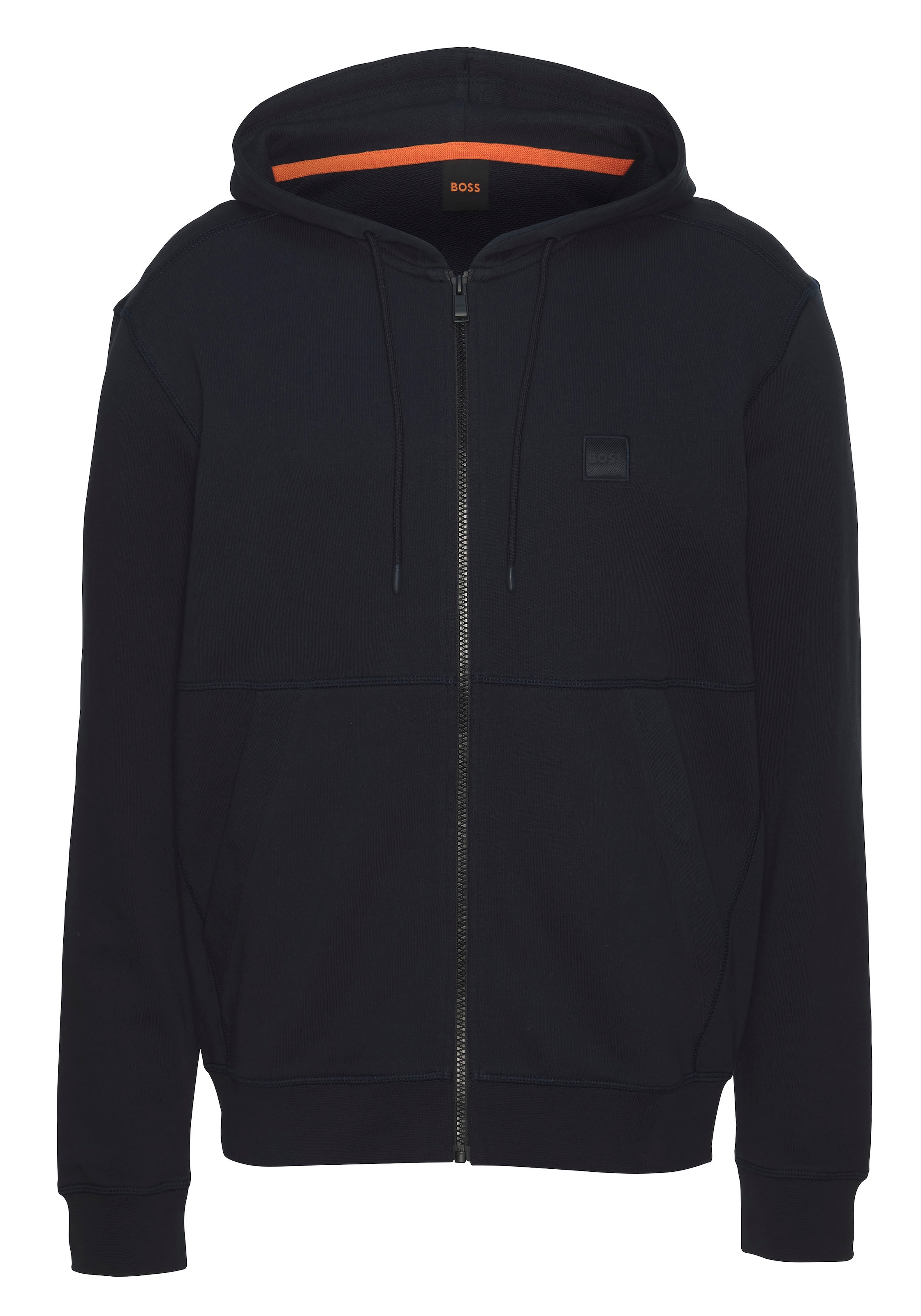 BOSS ORANGE Kapuzensweatjacke »Zetalky«, mit Kängurutasche