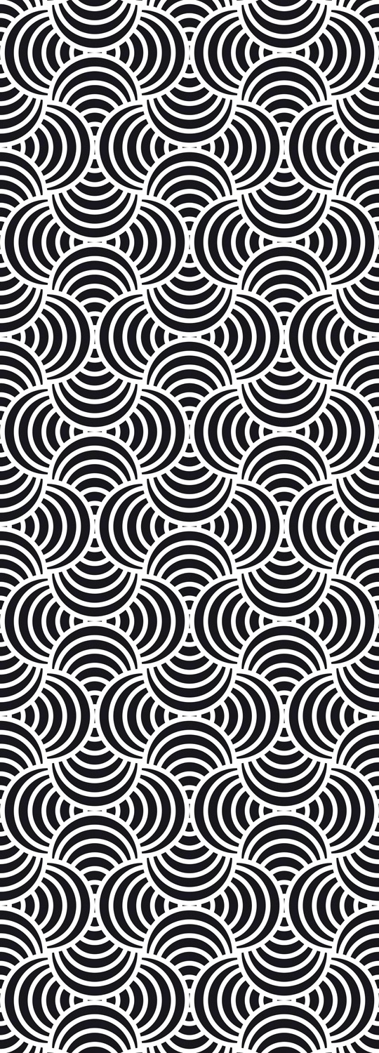 queence Vinyltapete »Mina« 3D-Optik   Motiv   bedruckt   gemustert   gepunk günstig online kaufen