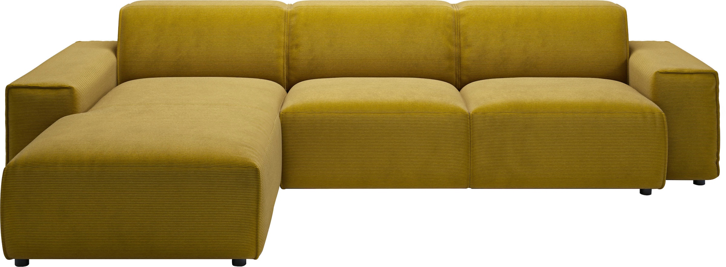 andas Ecksofa »Glimminge auch in Breitcord, Feincord, Bouclé + Easy care-Bezug«, L-Form, Breite 294, Zierkissen
