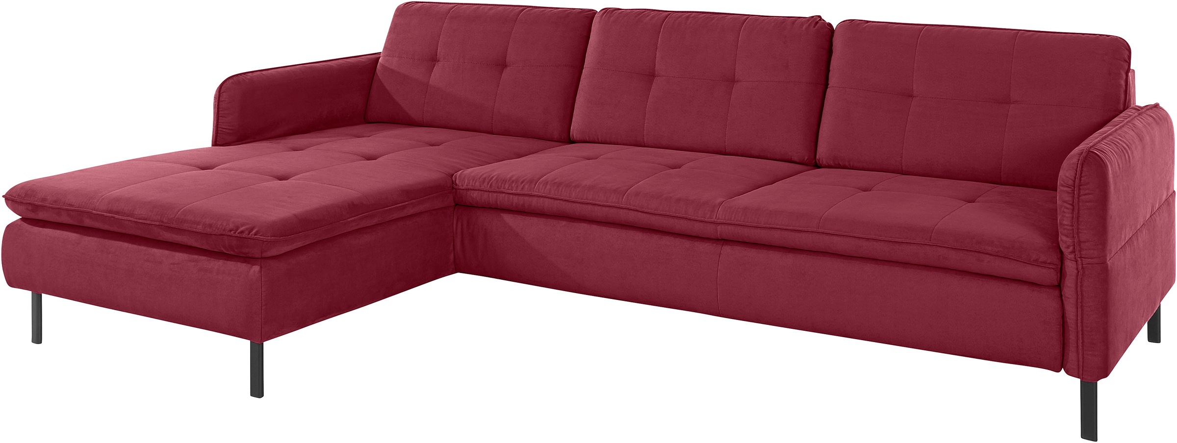 INOSIGN Ecksofa »Birkholm L-Form«, Armlehnverstellung, auch in Easy Clean Bezug - mit Wasser zu reinigen