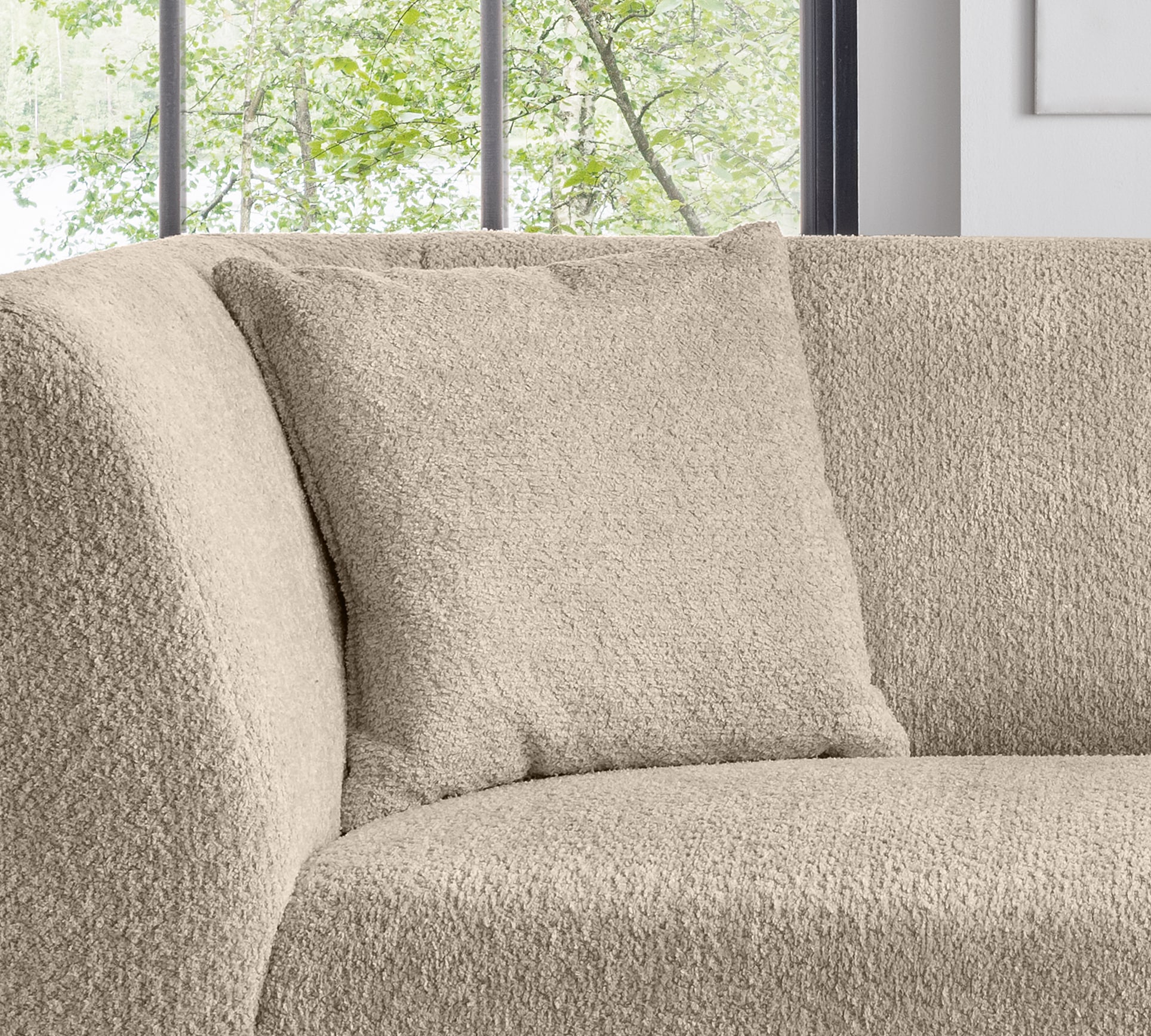 INOSIGN Polstergarnitur »Colori«, (Set, 2 tlg., 3-Sitzer und 2-Sitzer), auch als Loveseat erhältlich