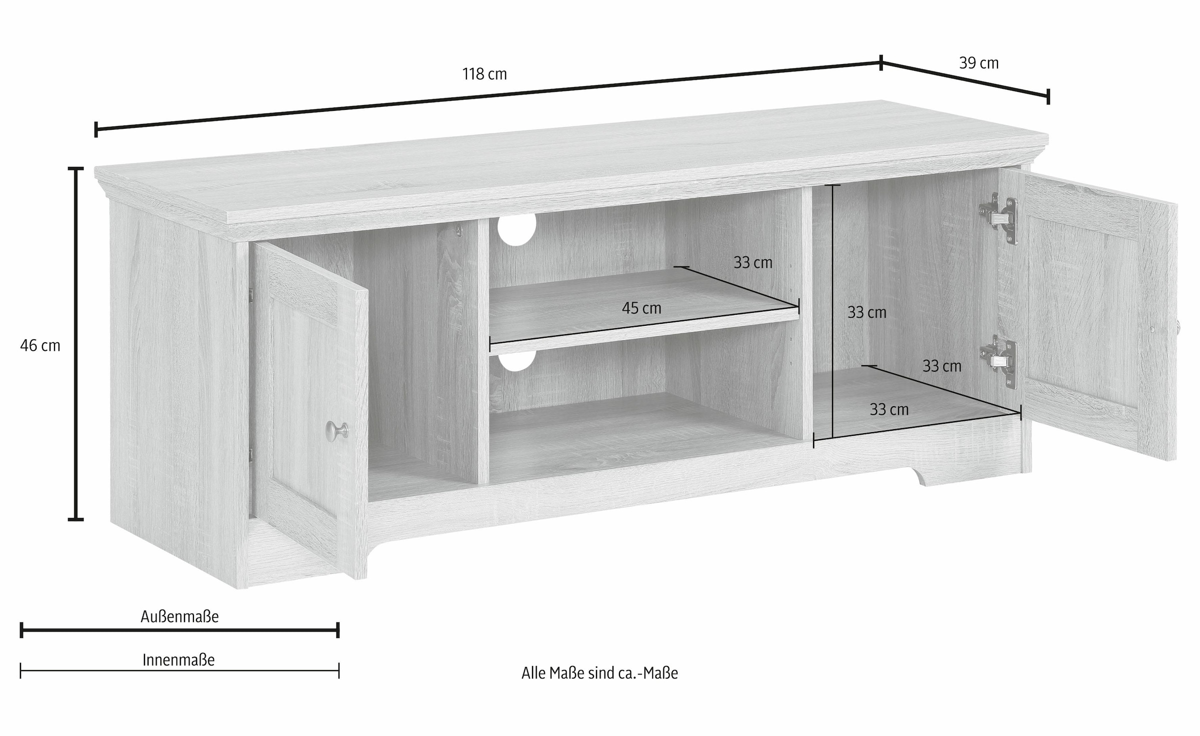 Home affaire Lowboard »Nanna«