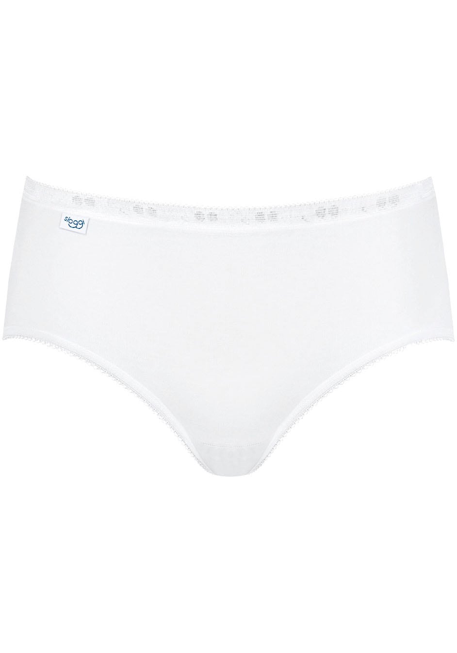 sloggi Midislip »Basic+«, (3er Pack), Baumwolle, klassischer Stil, bequem, mittelhoher Bund, Softnähte