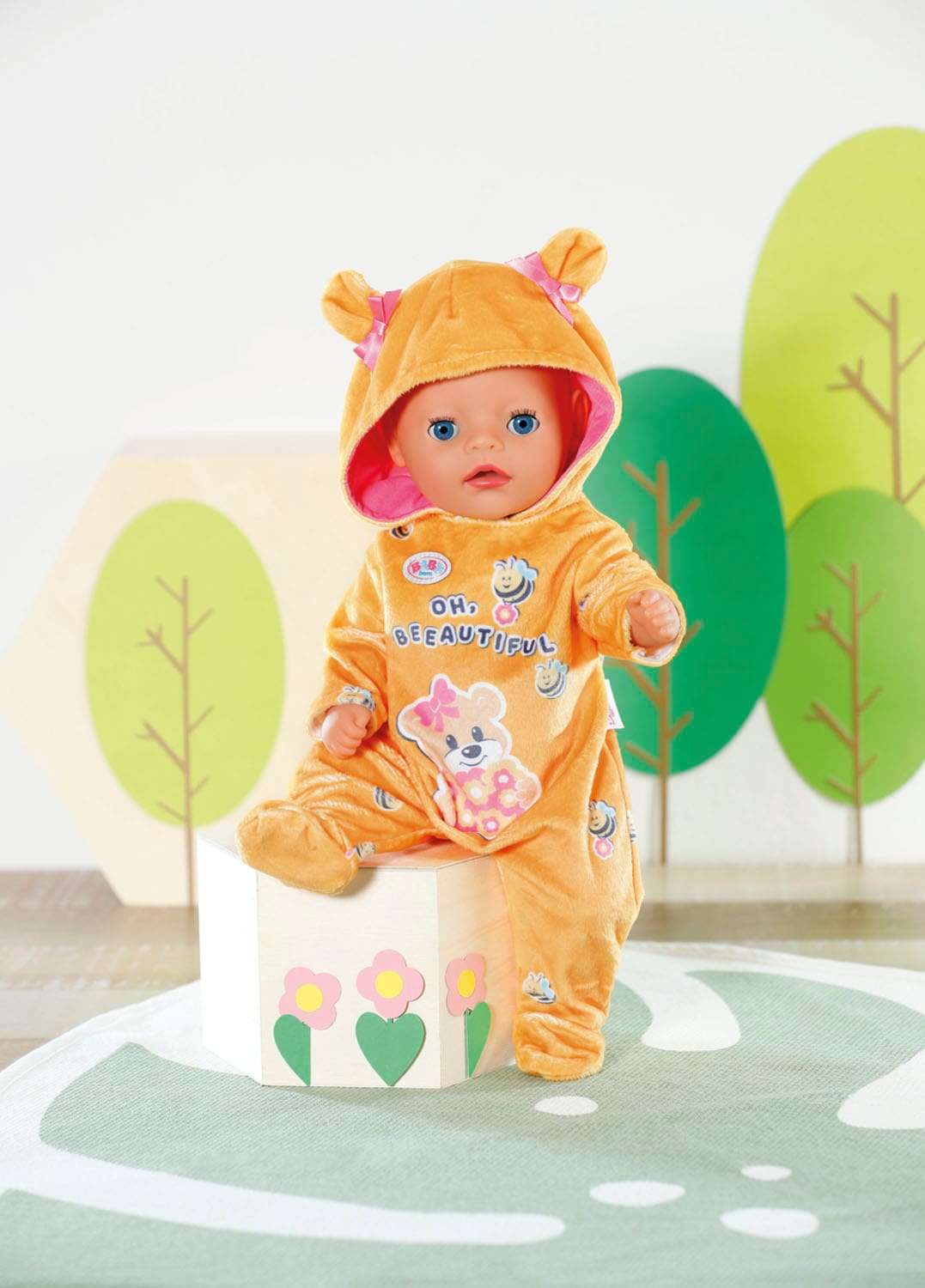 Baby Born Puppenkleidung »Little Bär Onesie, 36 cm«